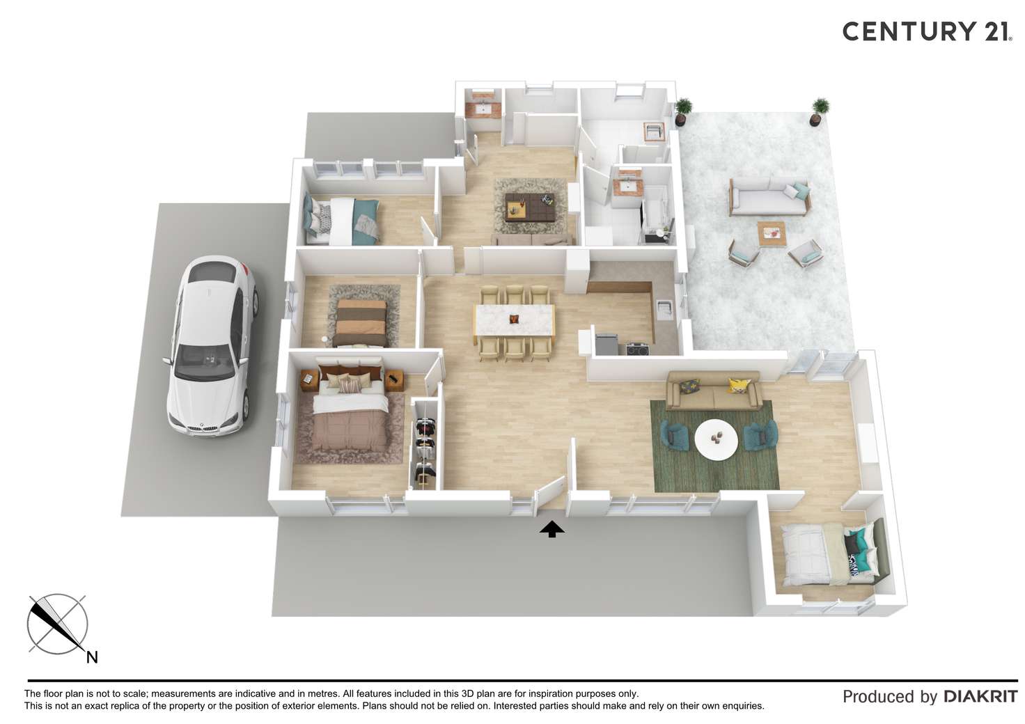Floorplan of Homely house listing, 33 Regent Street, Moama NSW 2731