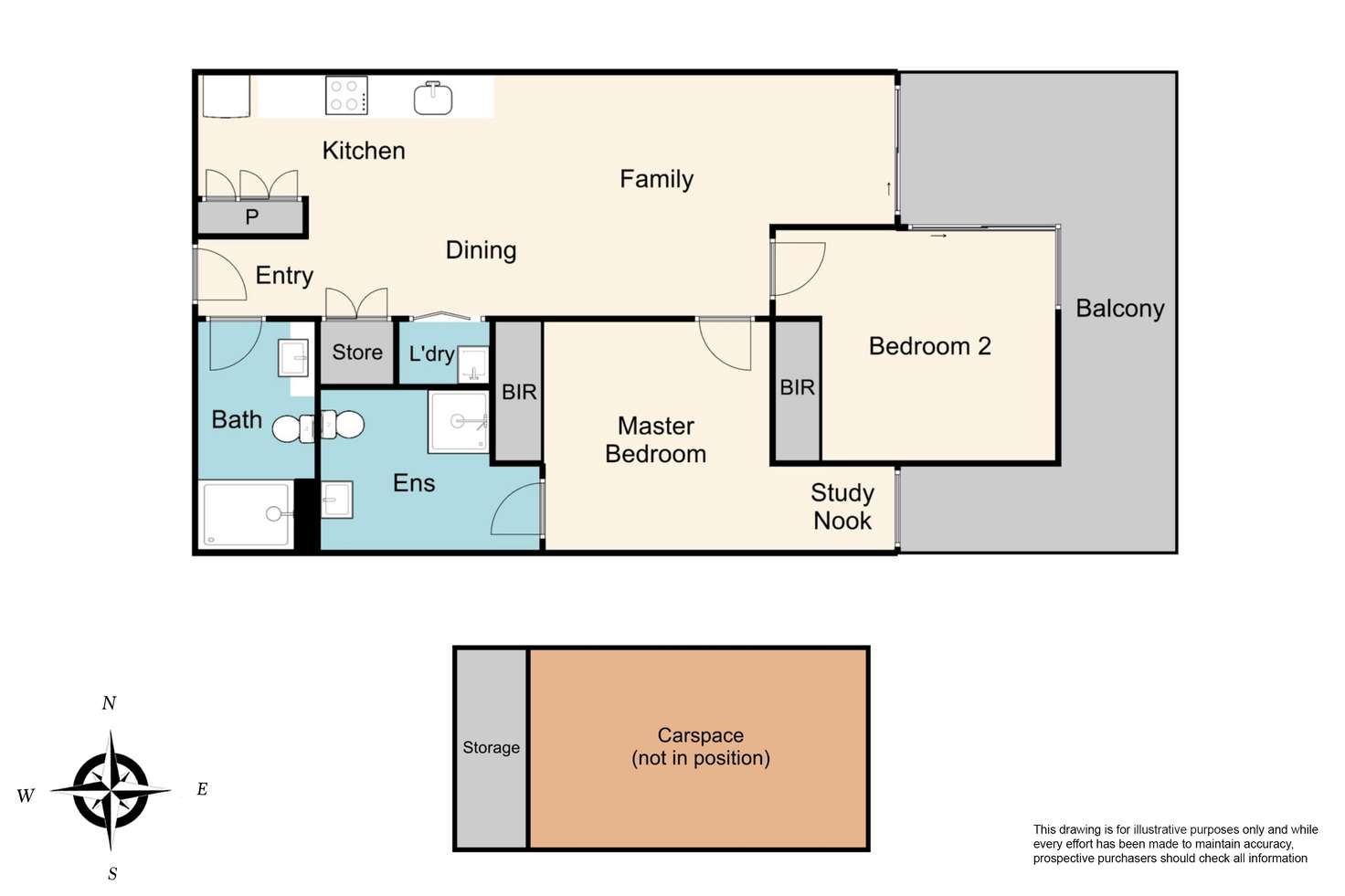Floorplan of Homely apartment listing, G30/660 Blackburn Road, Notting Hill VIC 3168