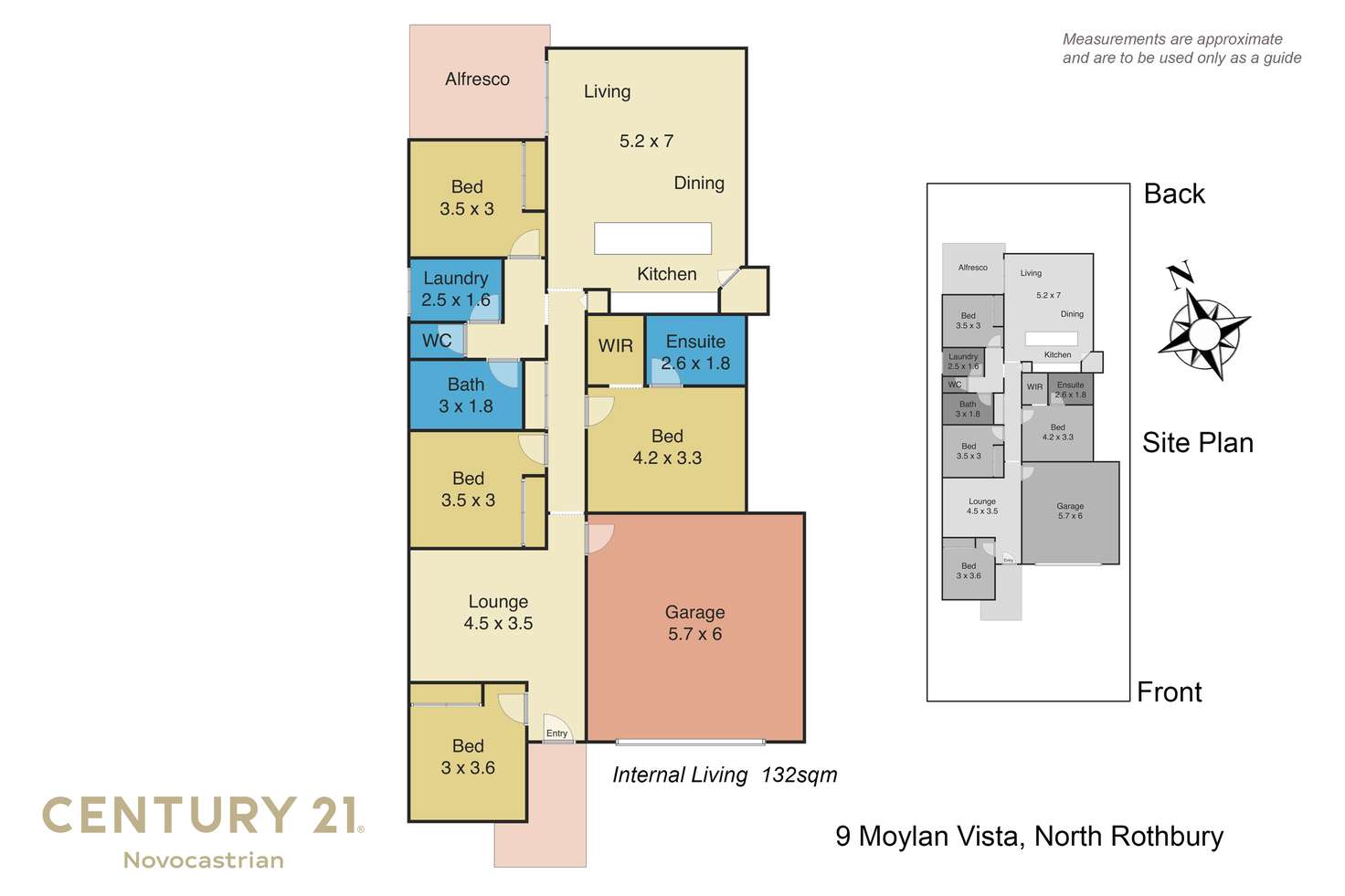 Floorplan of Homely house listing, 9 Moylan Vista, North Rothbury NSW 2335