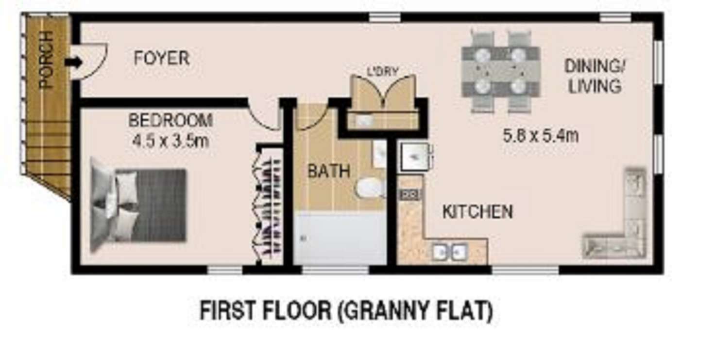Floorplan of Homely apartment listing, 105A Austral Street, Malabar NSW 2036