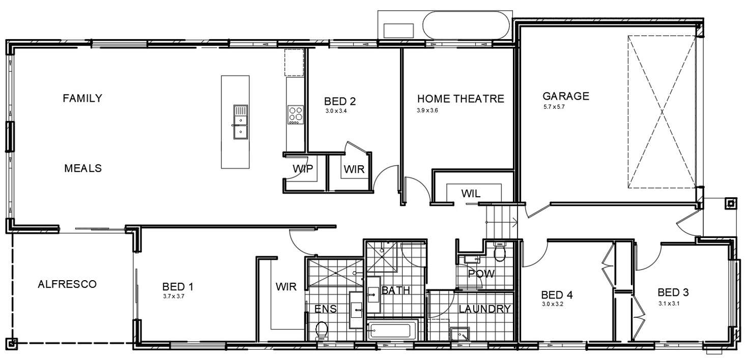 Floorplan of Homely house listing, 71 Transfield Avenue, Edgeworth NSW 2285
