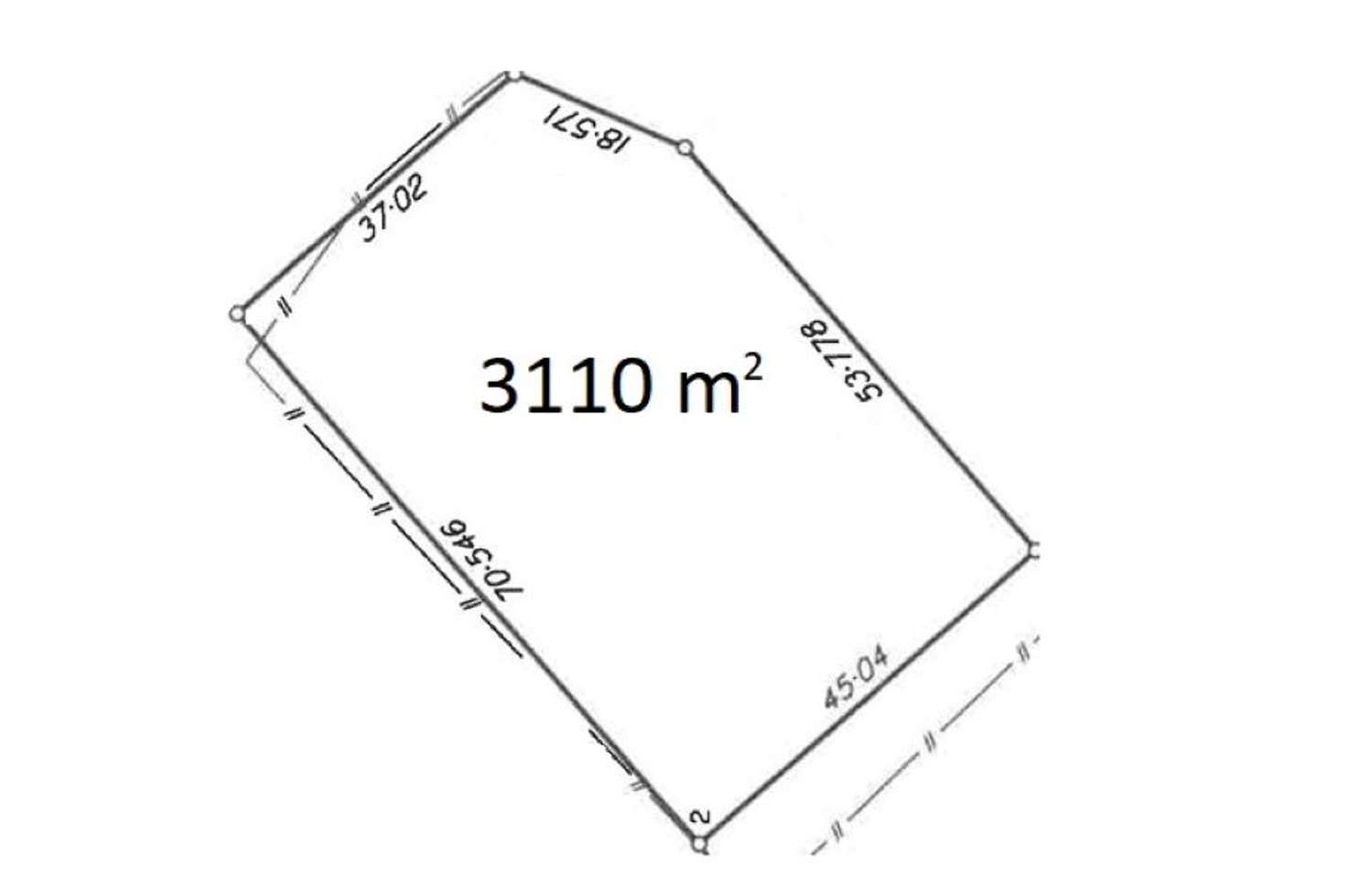 Floorplan of Homely residentialLand listing, 96 Canning Street, Drayton QLD 4350