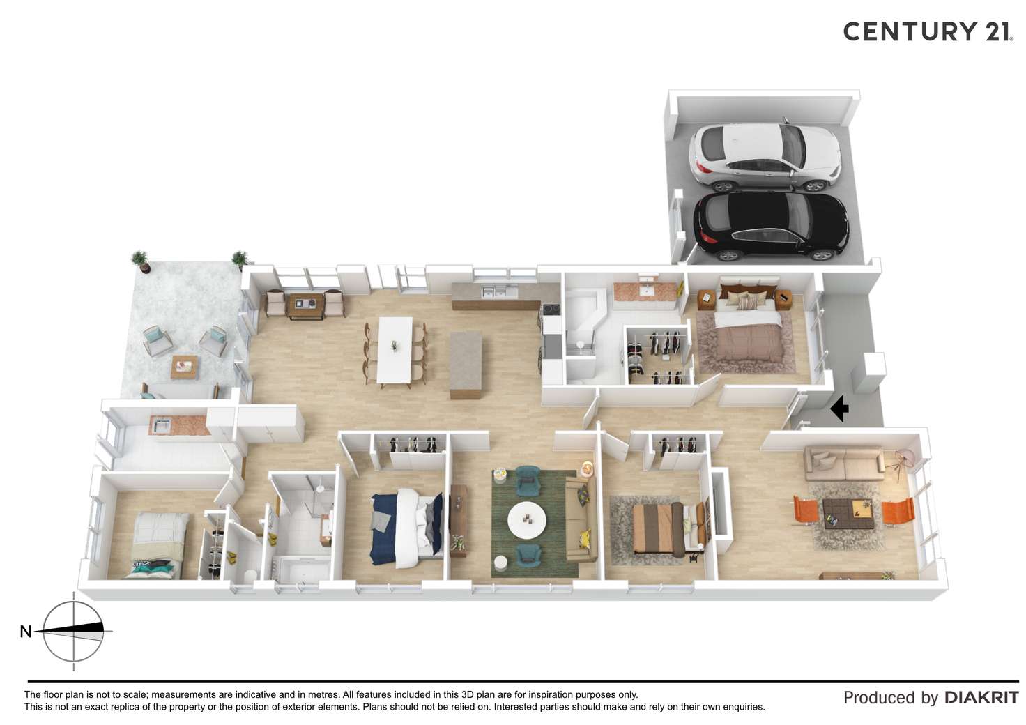 Floorplan of Homely house listing, 72 Lawson Drive, Moama NSW 2731