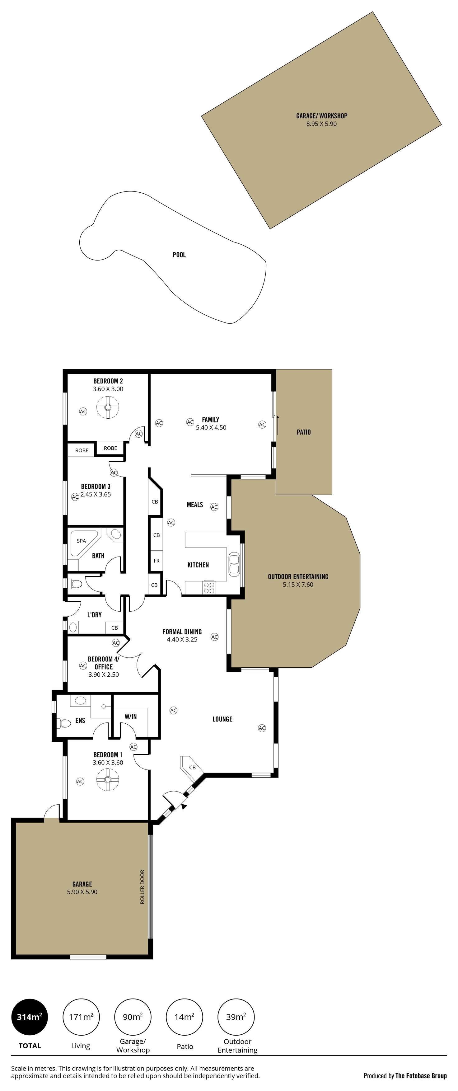 Floorplan of Homely house listing, 7 Unley Court, Onkaparinga Hills SA 5163