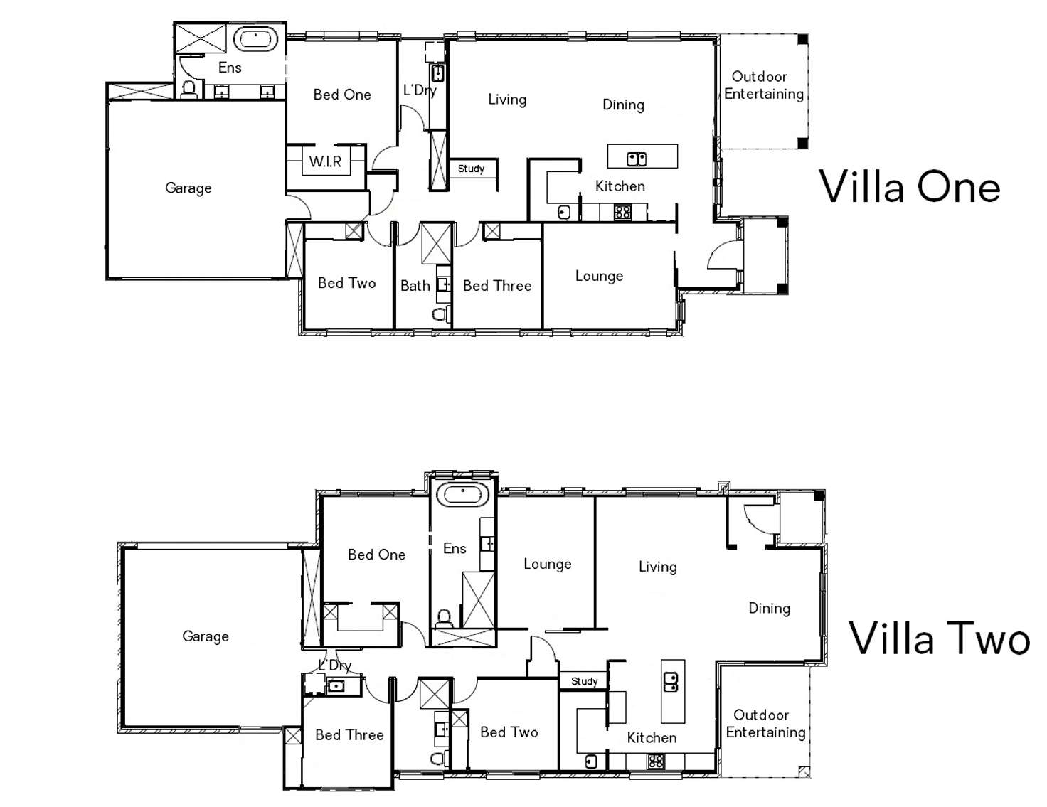 Floorplan of Homely villa listing, 2/85 Ramsay Street, Centenary Heights QLD 4350