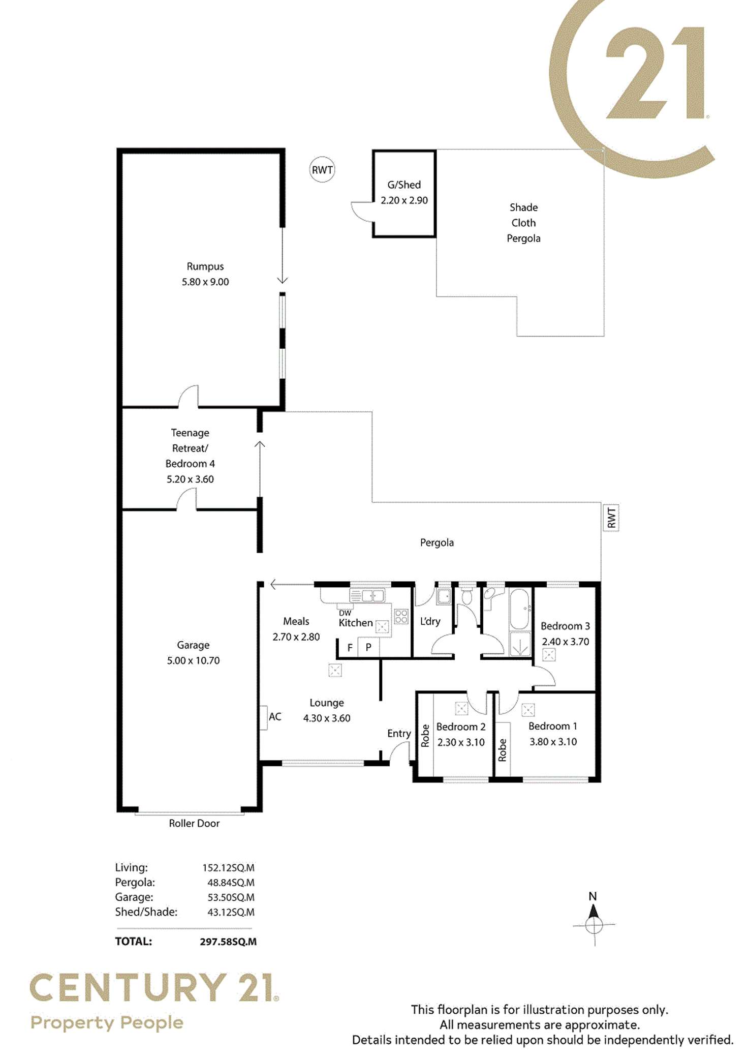 Floorplan of Homely house listing, 21 Browning Crescent, Parafield Gardens SA 5107