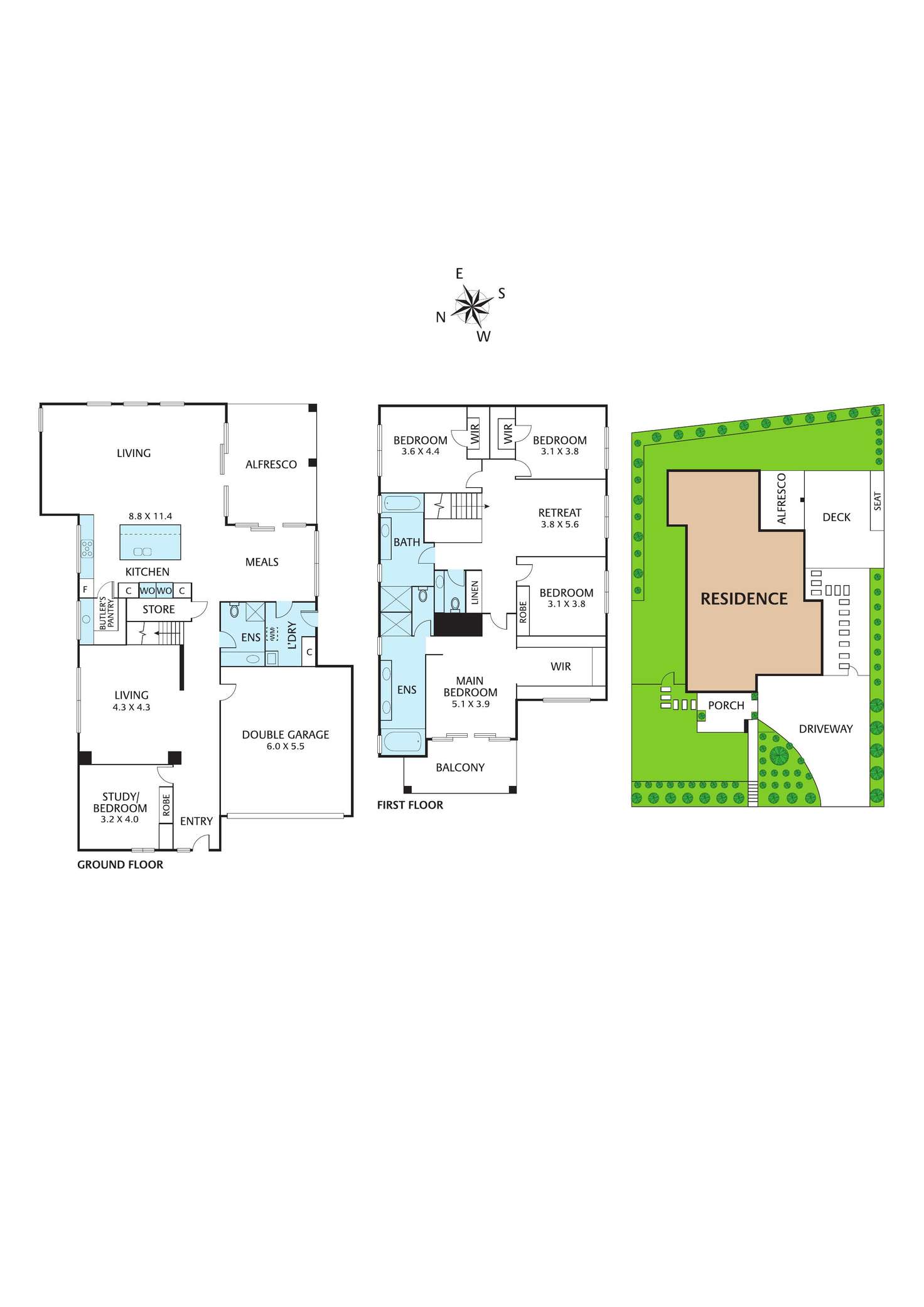 Floorplan of Homely house listing, 5 Gladys Street, Nunawading VIC 3131