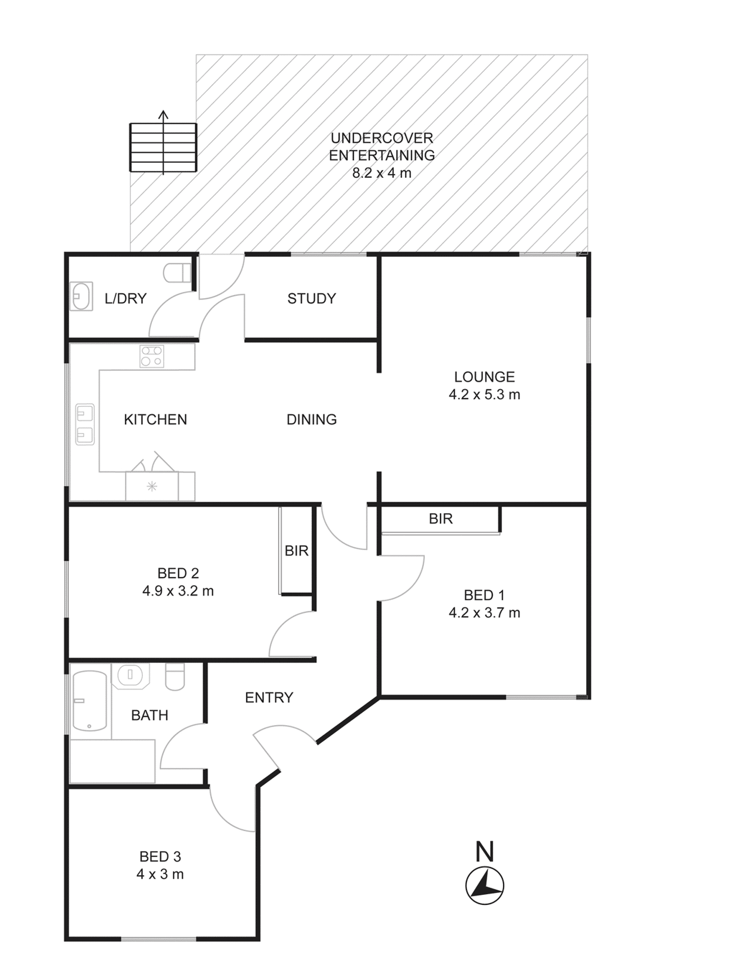 Floorplan of Homely house listing, 18 Hobart Street, Riverstone NSW 2765