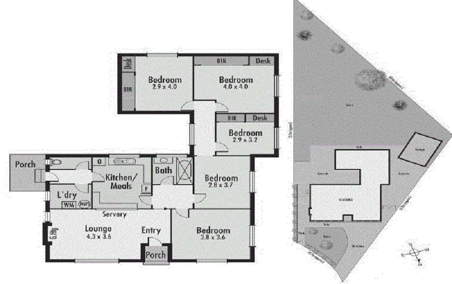 Floorplan of Homely house listing, 8 oak ave, Doveton VIC 3177