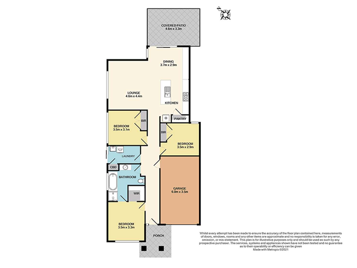 Floorplan of Homely house listing, 39 Gregson Grove, Lyndhurst VIC 3975