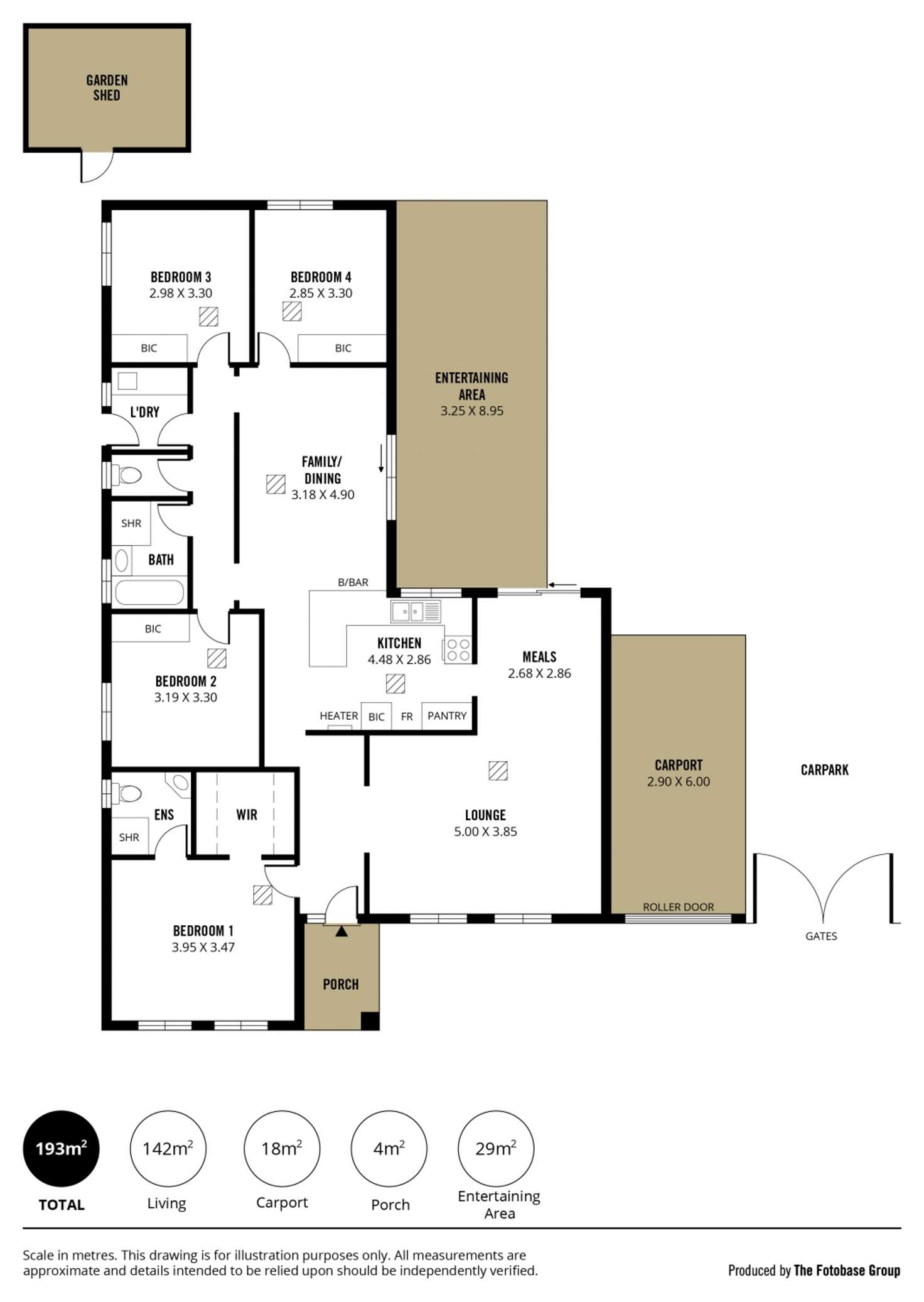 Floorplan of Homely house listing, 66 Concord Drive, Old Reynella SA 5161