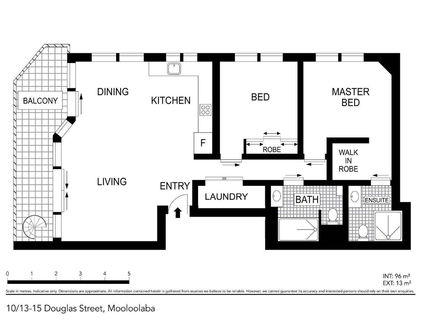 Floorplan of Homely unit listing, 10/13-15 Douglas Street, Mooloolaba QLD 4557