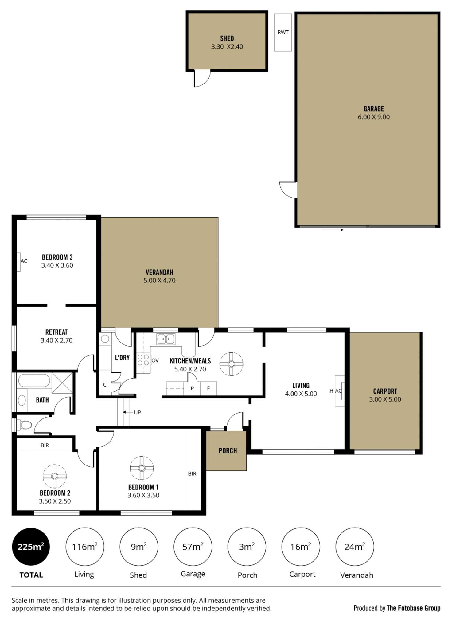 Floorplan of Homely house listing, 24 Emerald Rd, Morphett Vale SA 5162