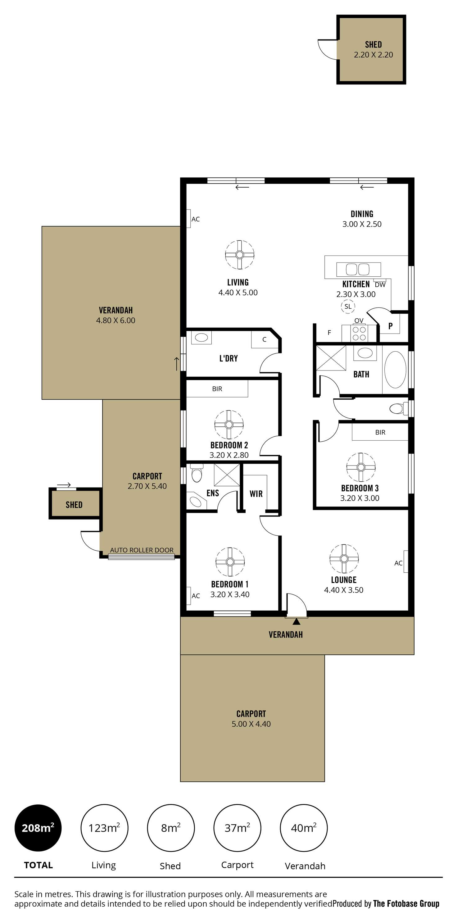 Floorplan of Homely house listing, 5/565 States Road, Hackham SA 5163