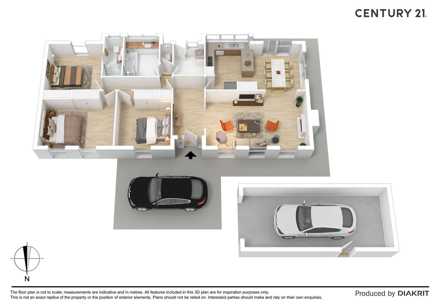 Floorplan of Homely house listing, 19 Lawson Drive, Moama NSW 2731