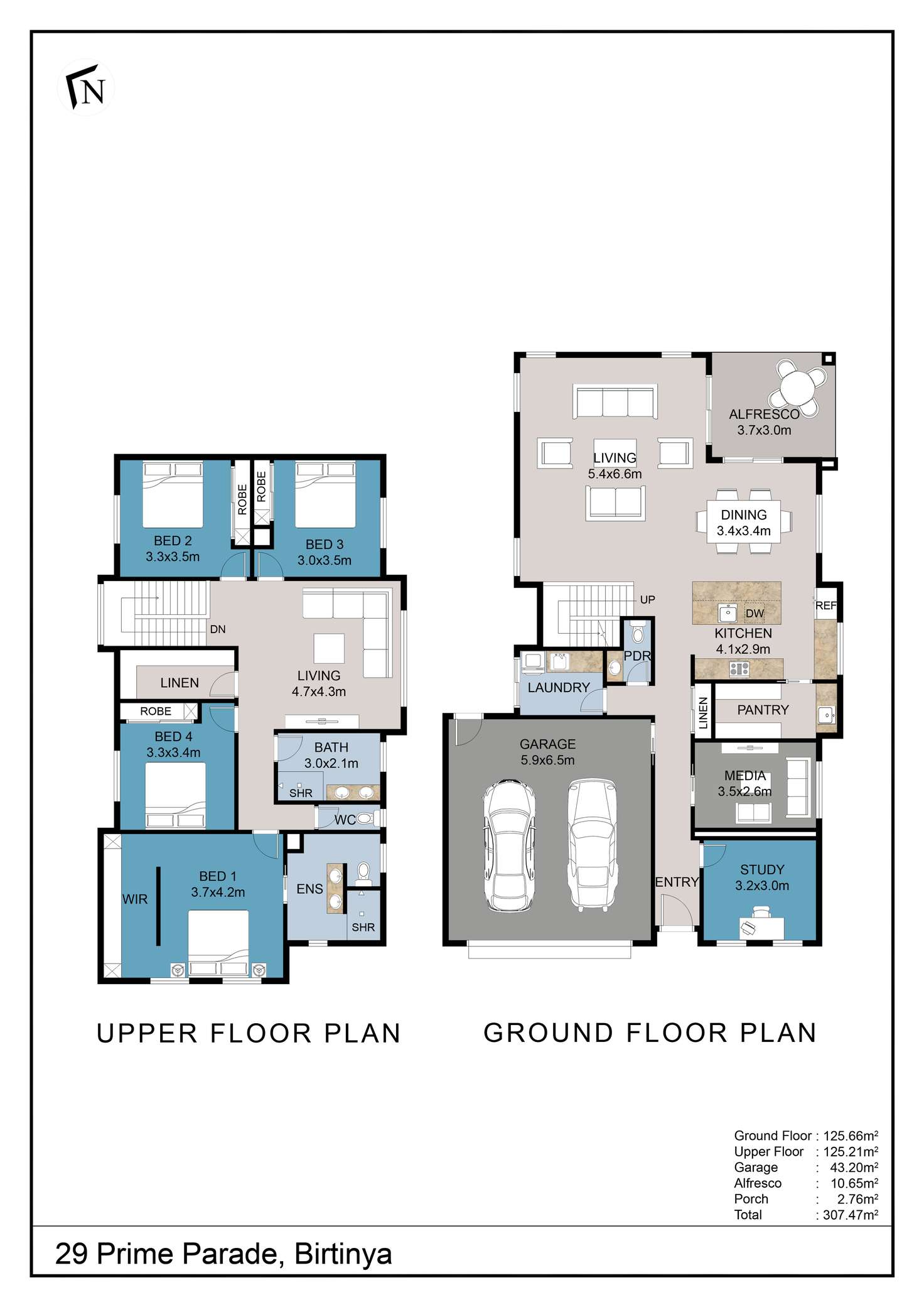 Floorplan of Homely house listing, 29 Prime Parade, Birtinya QLD 4575