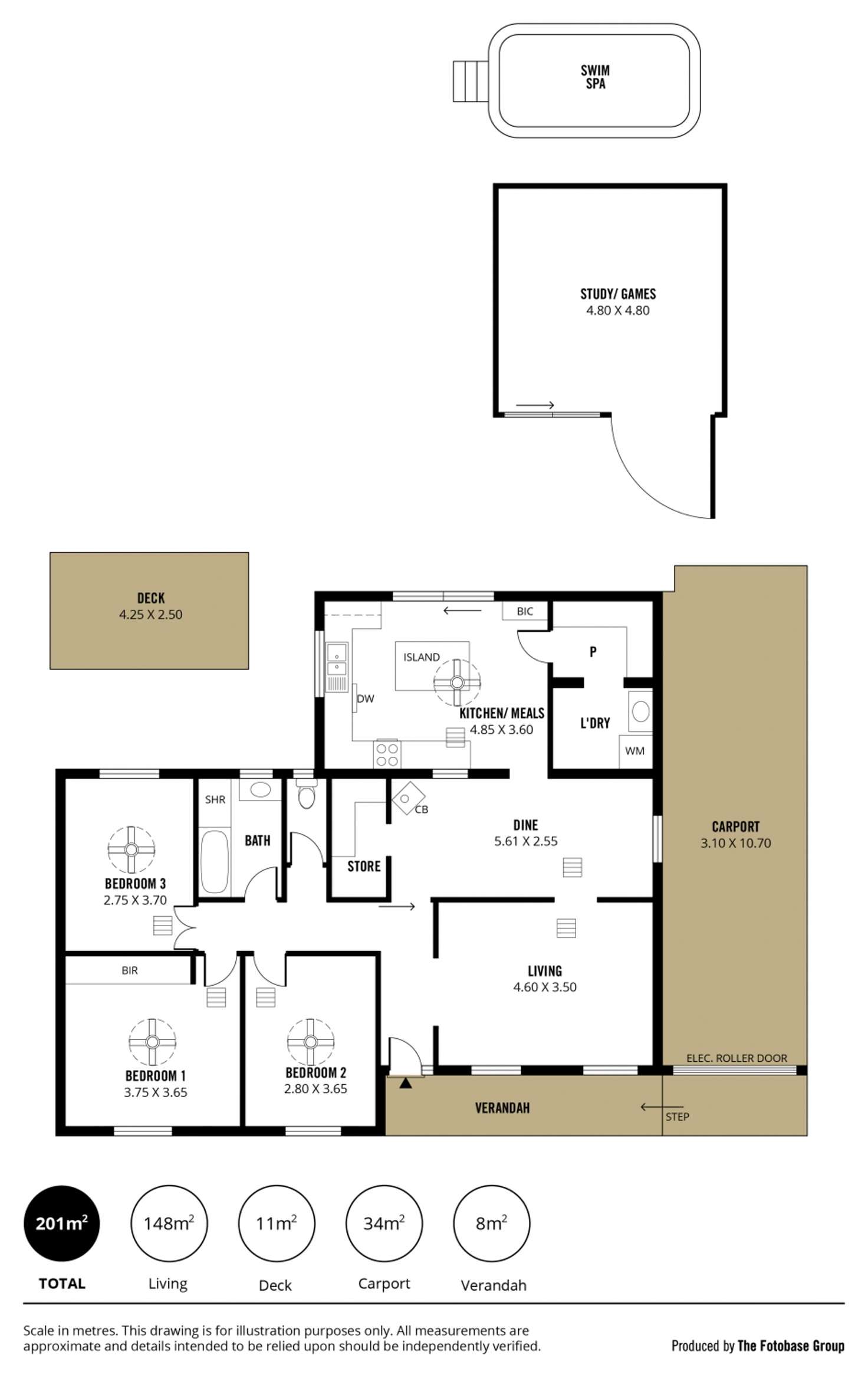Floorplan of Homely house listing, 505 States Road, Hackham SA 5163