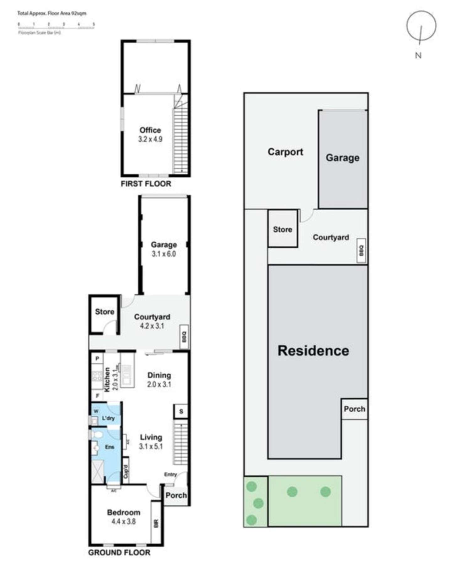 Floorplan of Homely house listing, 43 Gaudi Way, Clarkson WA 6030
