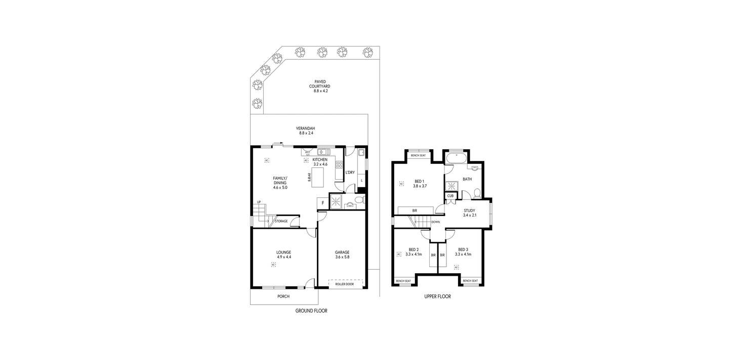 Floorplan of Homely house listing, 2/13 Dudley Avenue, Prospect SA 5082