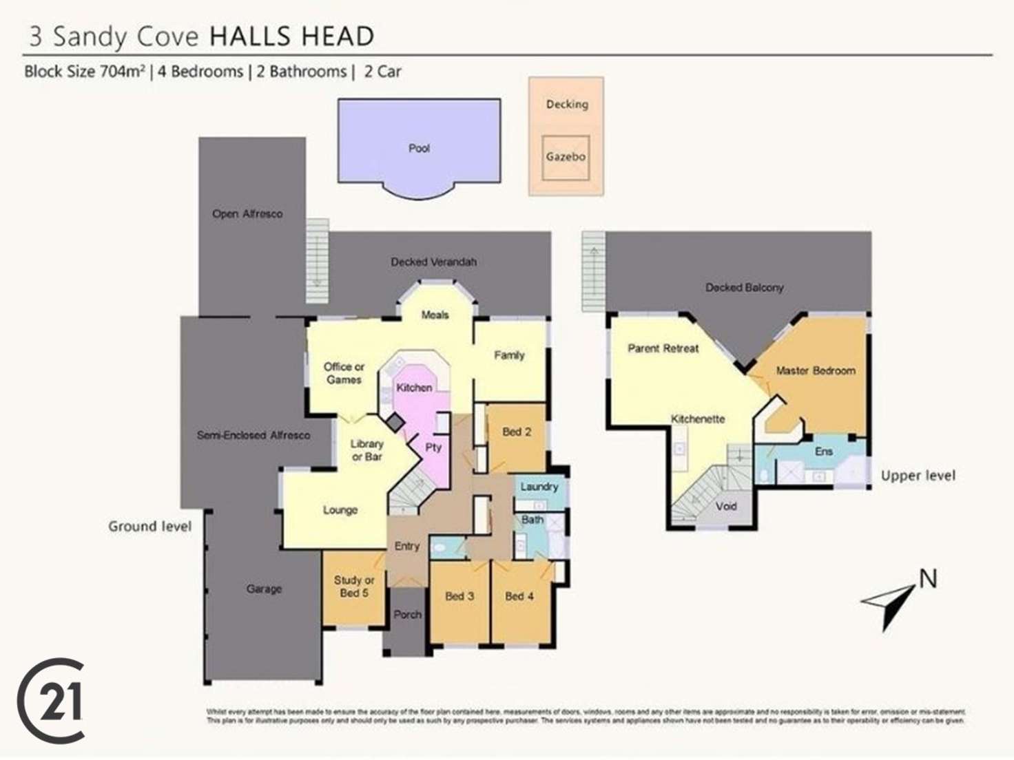 Floorplan of Homely house listing, 3 Sandy Cove, Halls Head WA 6210