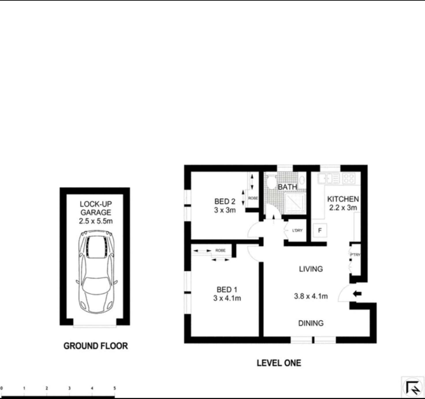 Floorplan of Homely apartment listing, 5/17 Warialda Street, Kogarah NSW 2217