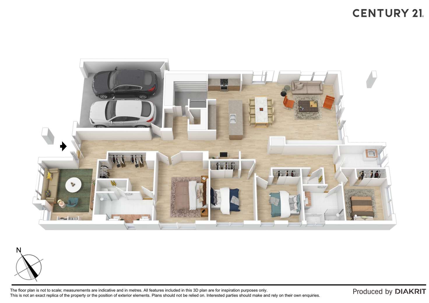 Floorplan of Homely house listing, 18 Durif Drive, Moama NSW 2731