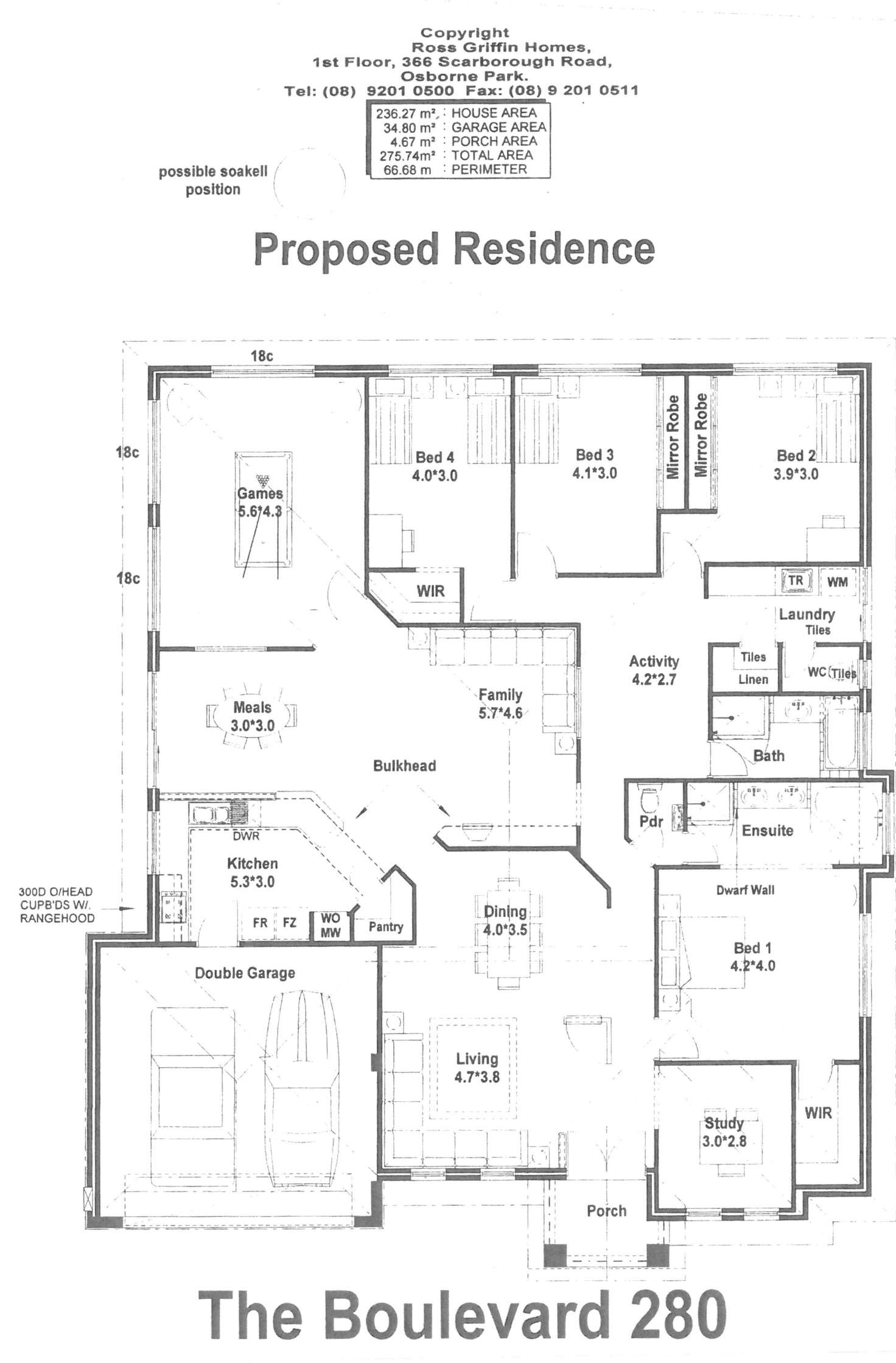 Floorplan of Homely house listing, 5 Marco Polo Mews, Currambine WA 6028