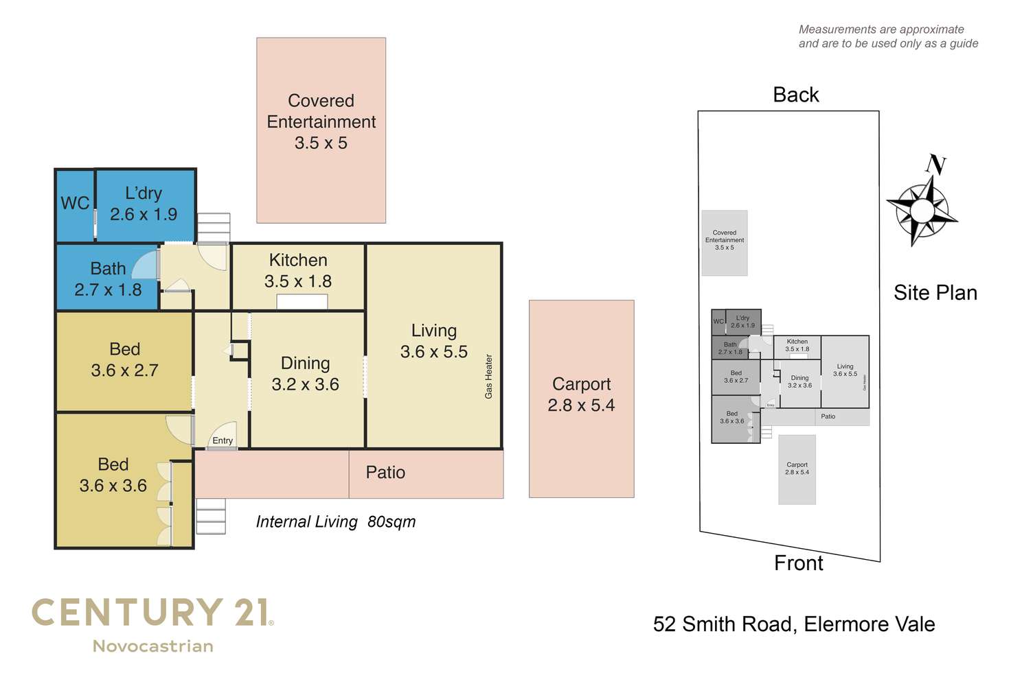 Floorplan of Homely house listing, 52 Smith Road, Elermore Vale NSW 2287