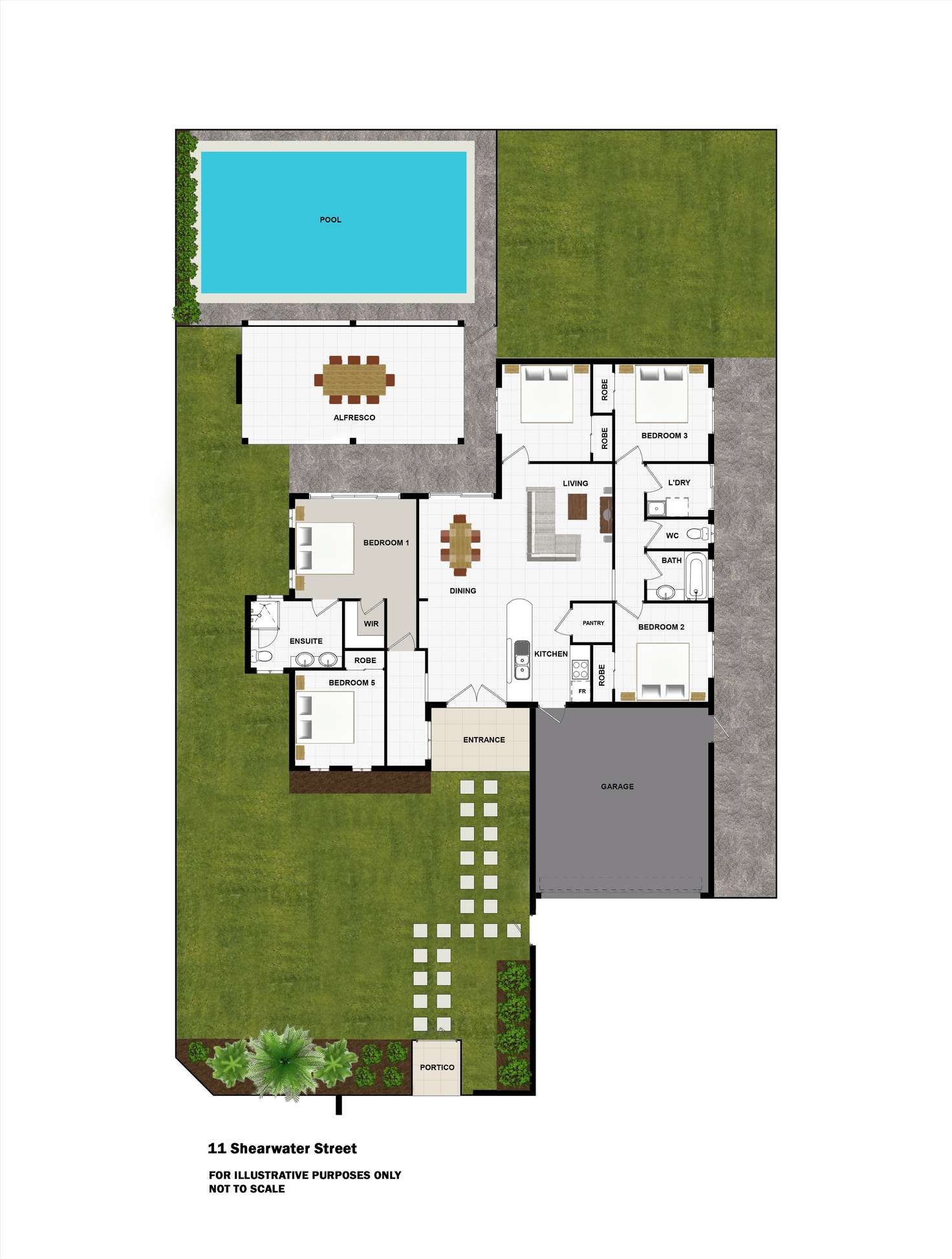 Floorplan of Homely house listing, 11 Shearwater Street, Port Douglas QLD 4877