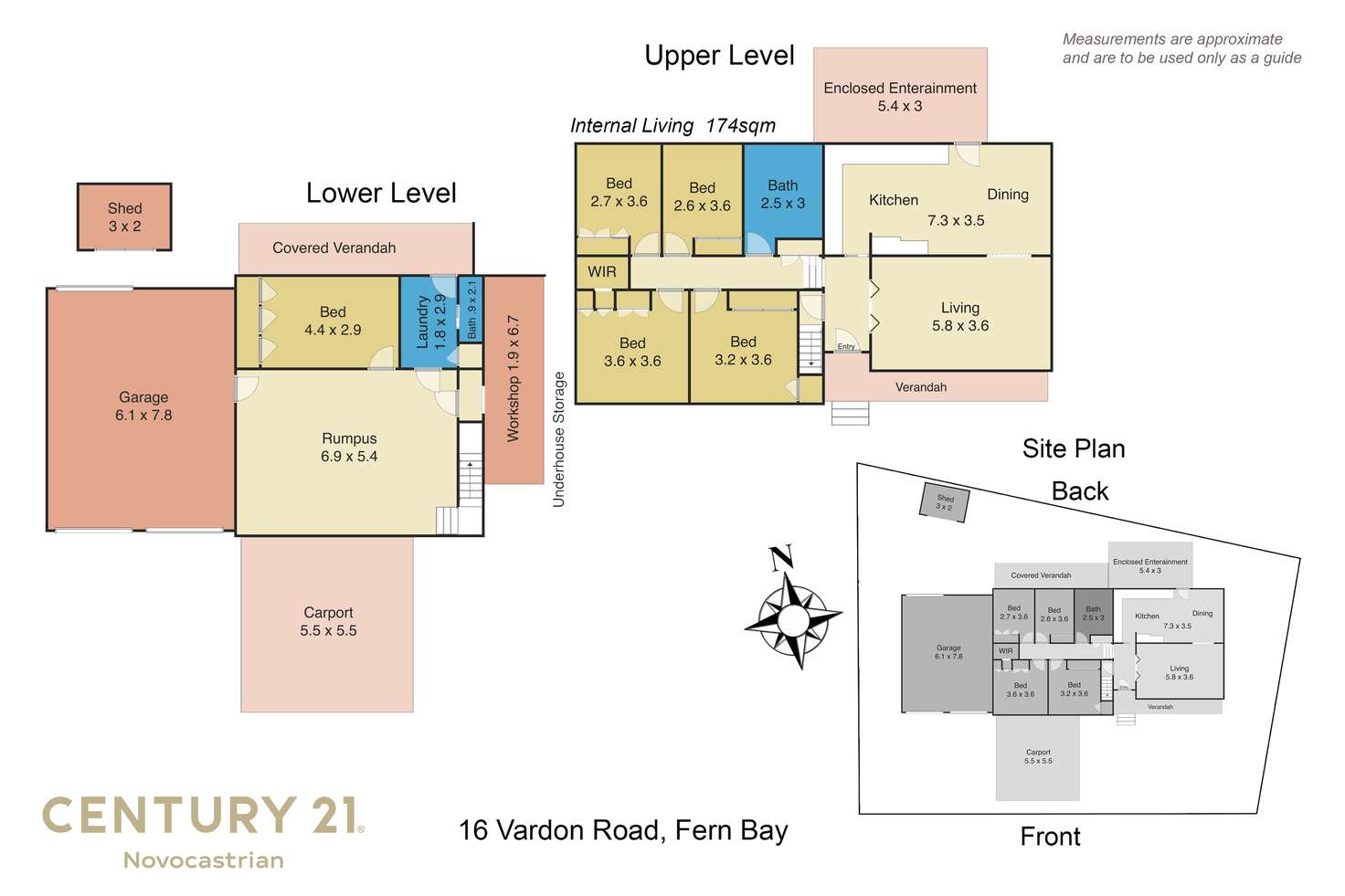 Floorplan of Homely house listing, 16 Vardon Road, Fern Bay NSW 2295