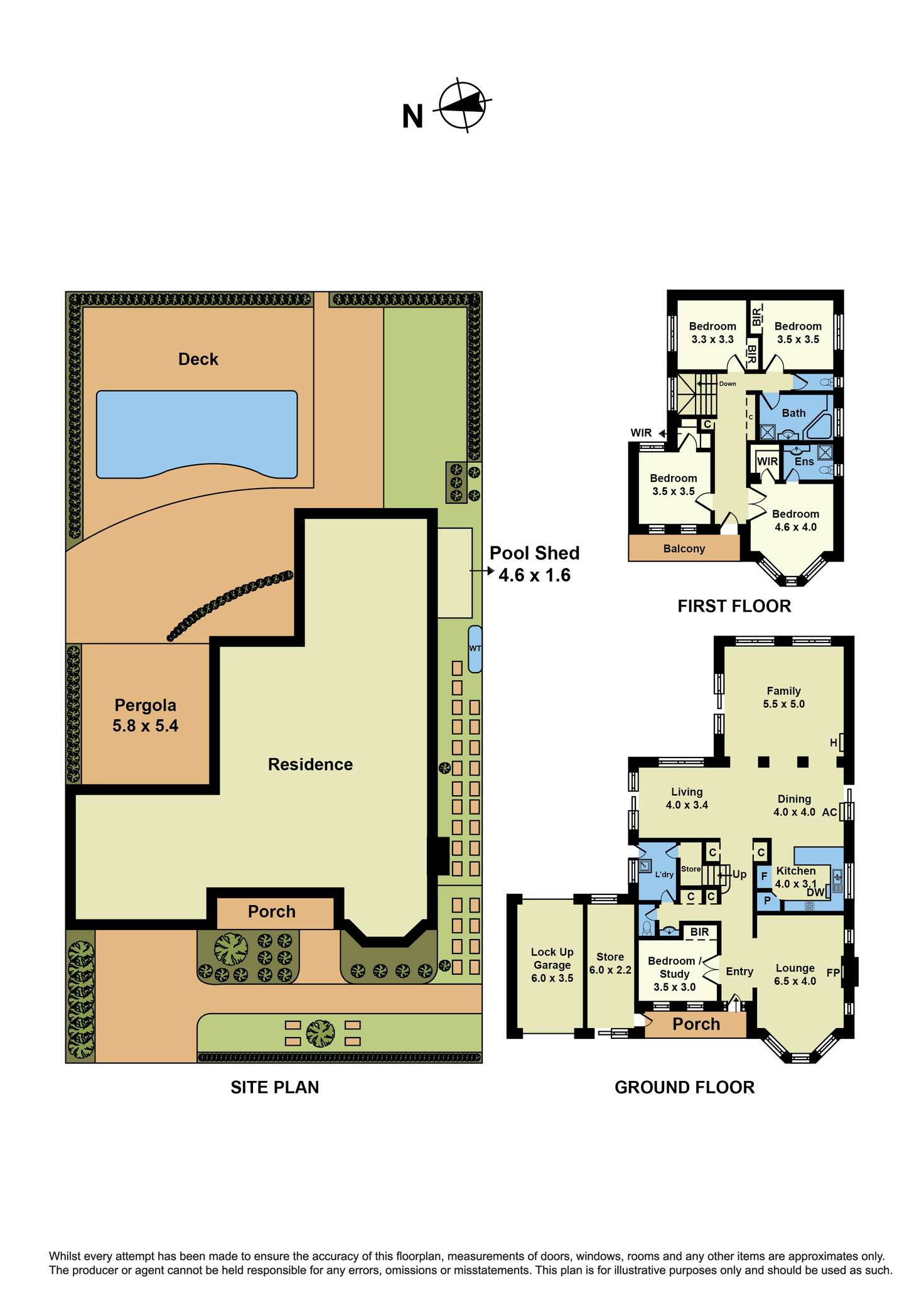 Floorplan of Homely house listing, 32 Thomas Carr Drive, Tarneit VIC 3029