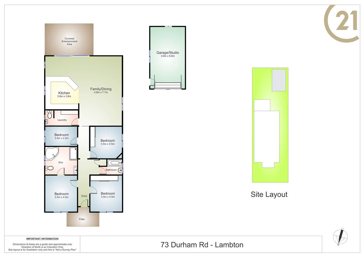 Floorplan of Homely house listing, 73 Durham Road, Lambton NSW 2299