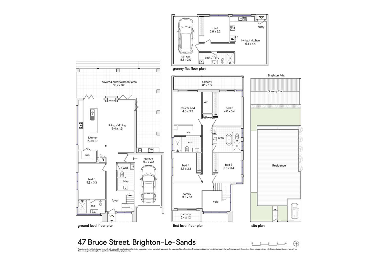 Floorplan of Homely house listing, 47 Bruce Street, Brighton-Le-Sands NSW 2216