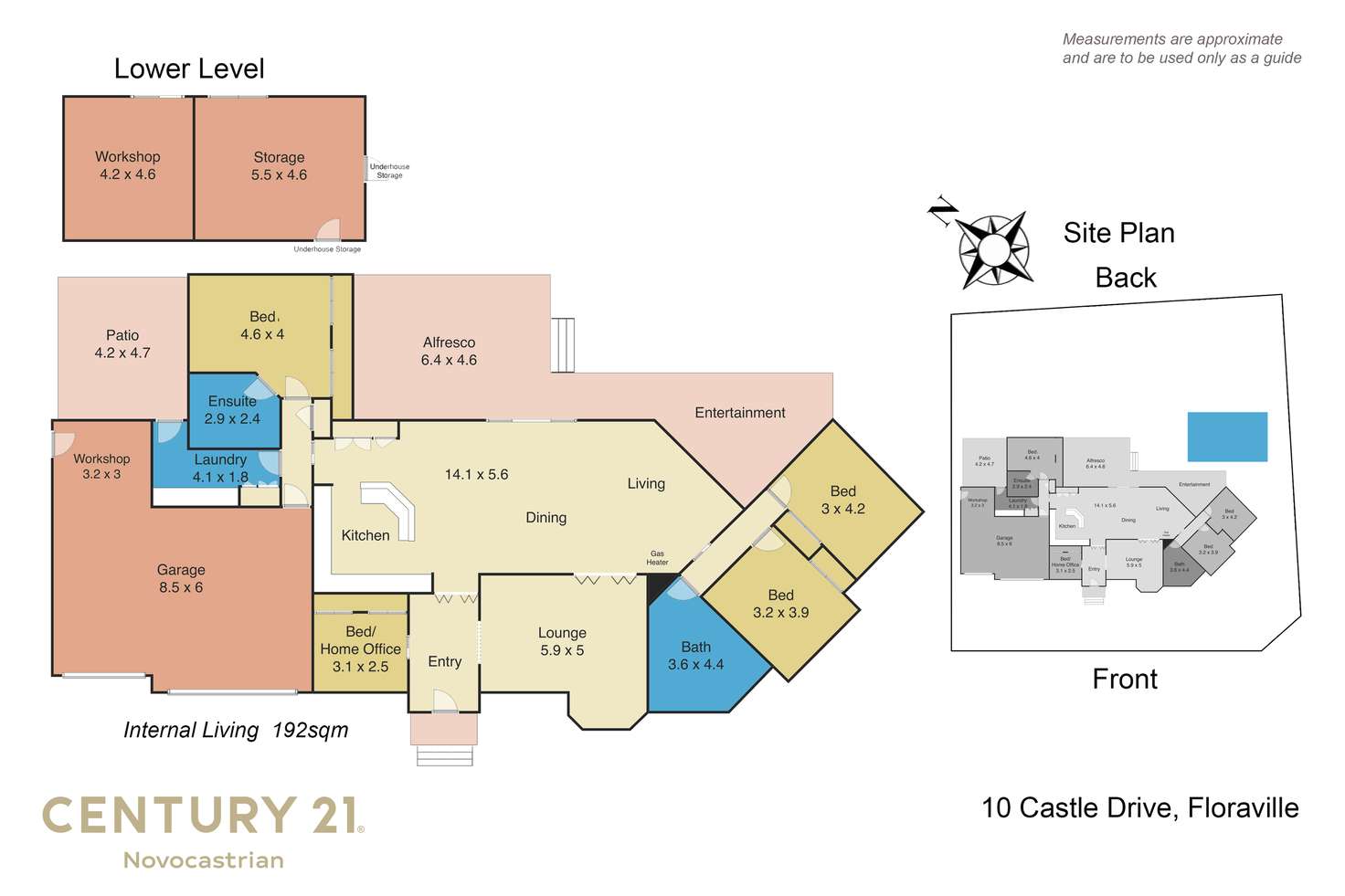 Floorplan of Homely house listing, 10 Castle Drive, Floraville NSW 2280