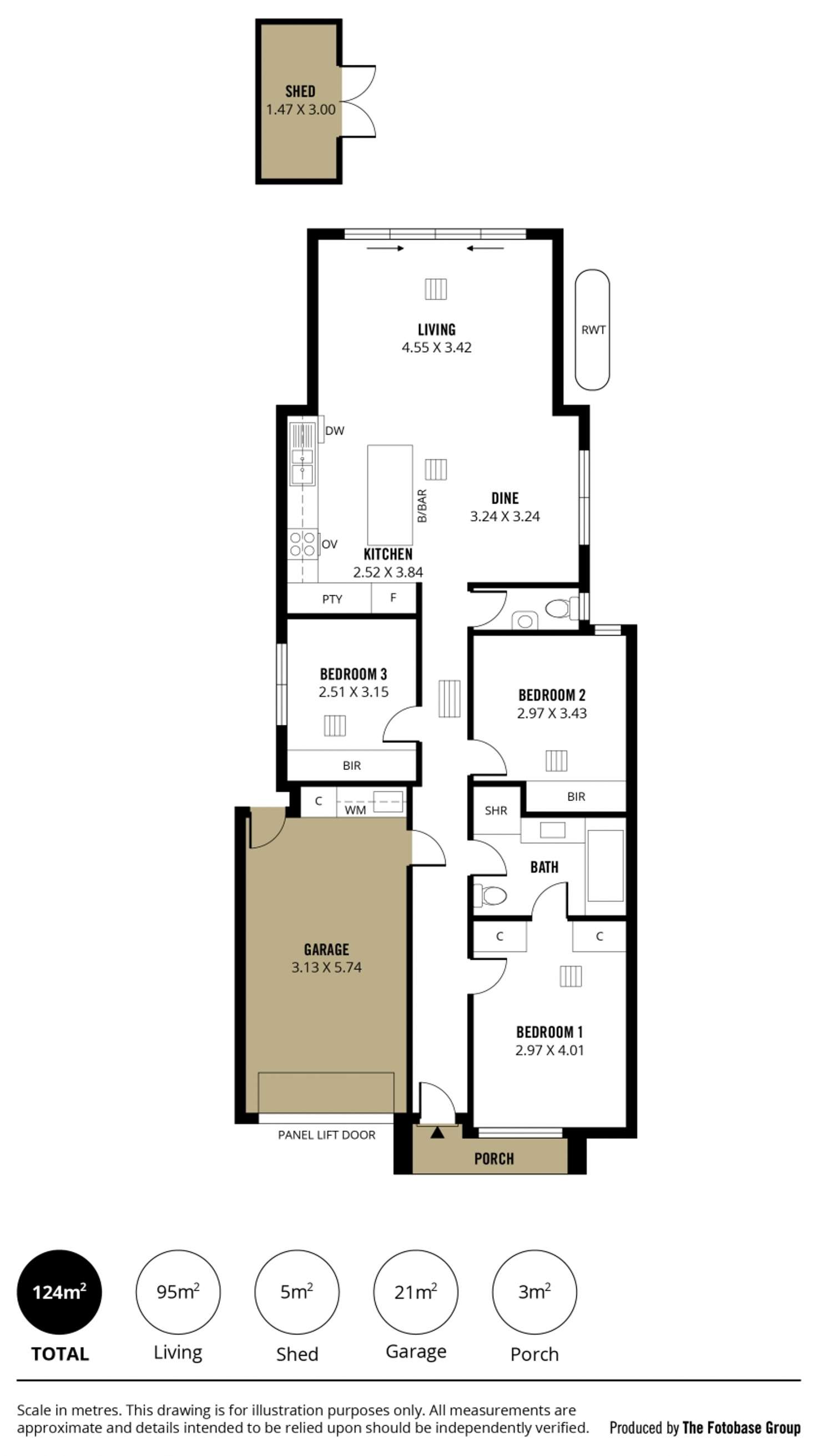Floorplan of Homely house listing, 3 Agnes Street, Christie Downs SA 5164