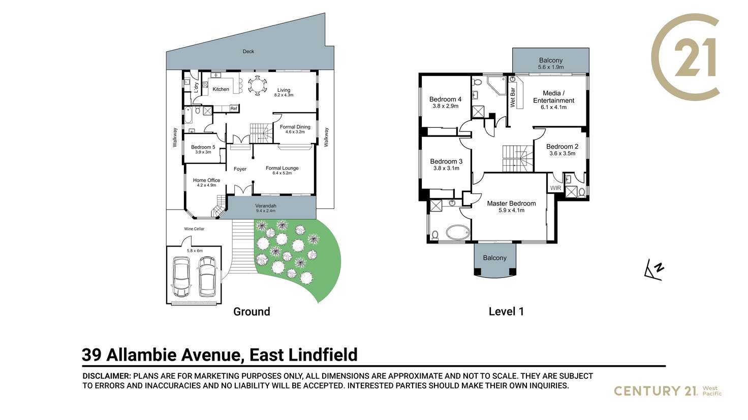 Floorplan of Homely house listing, 39 Allambie Avenue, Lindfield NSW 2070
