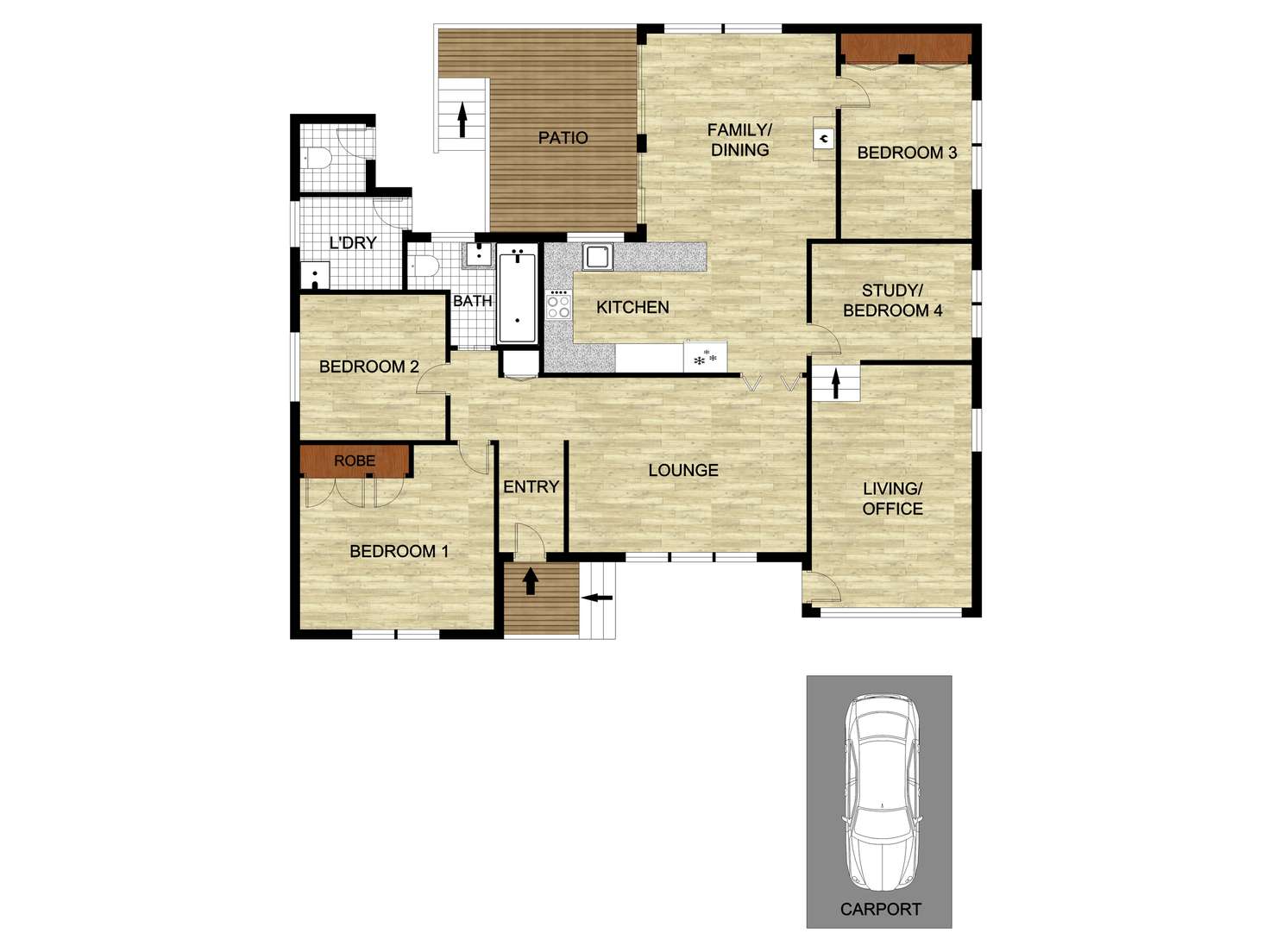 Floorplan of Homely house listing, 24 Alderton Avenue, Springwood NSW 2777