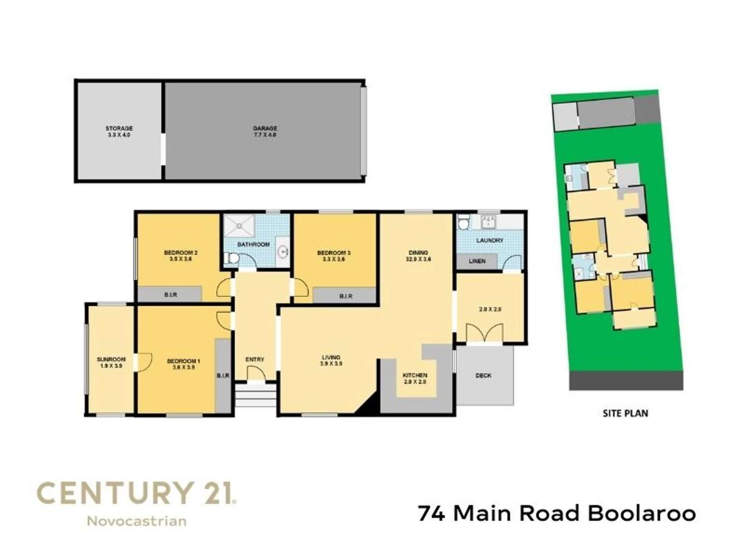 Floorplan of Homely house listing, 74 Main Road, Boolaroo NSW 2284