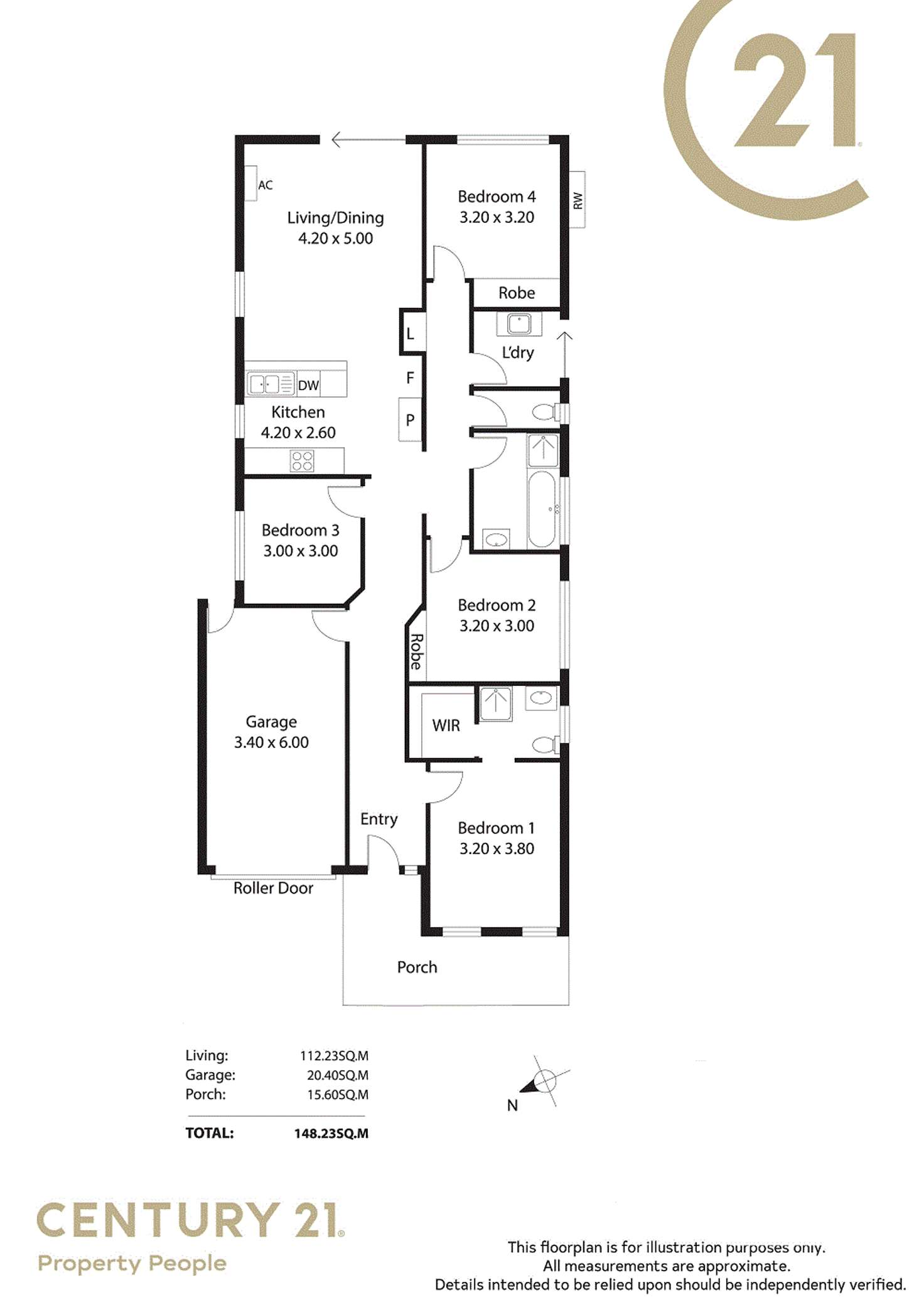 Floorplan of Homely house listing, 43 Small Crescent, Smithfield Plains SA 5114