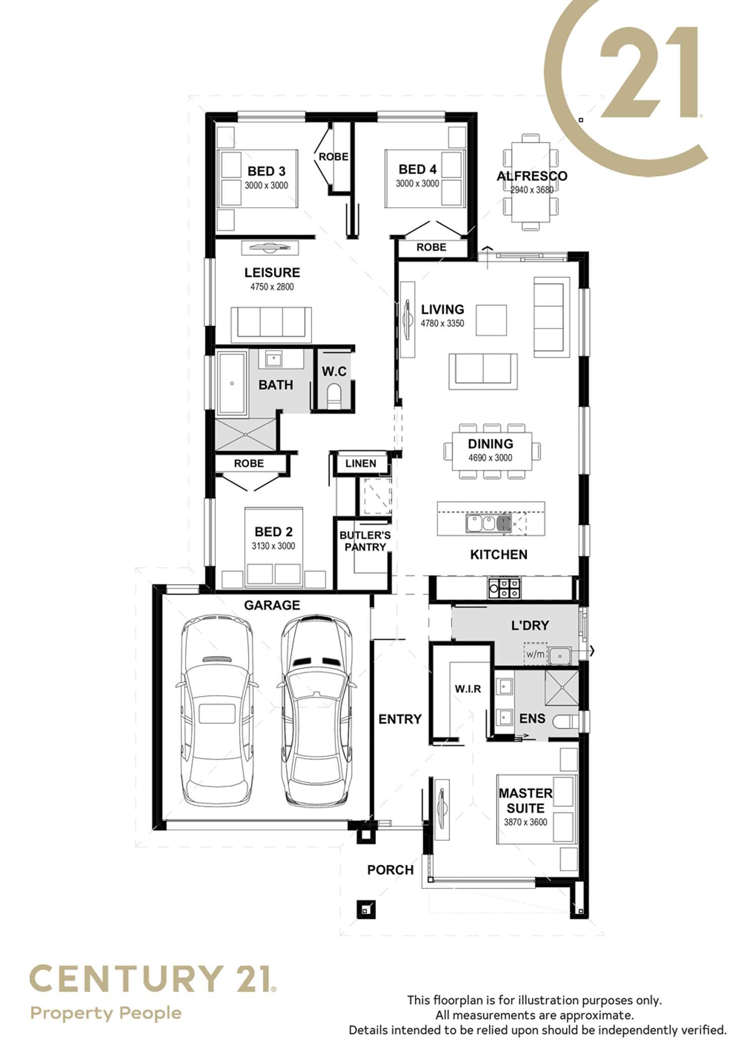 Floorplan of Homely house listing, 3 Stuart Street, Hewett SA 5118