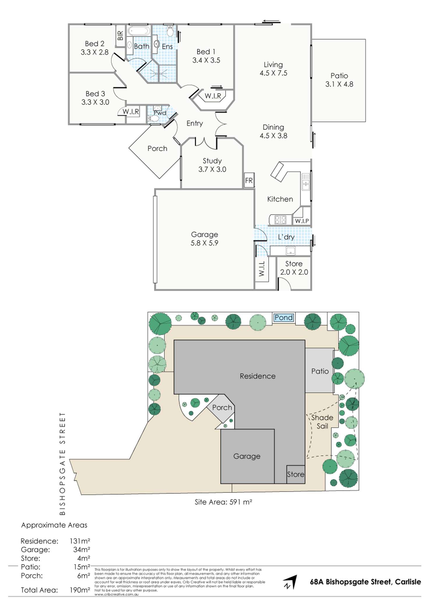 Floorplan of Homely house listing, 68A Bishopsgate Street, Carlisle WA 6101