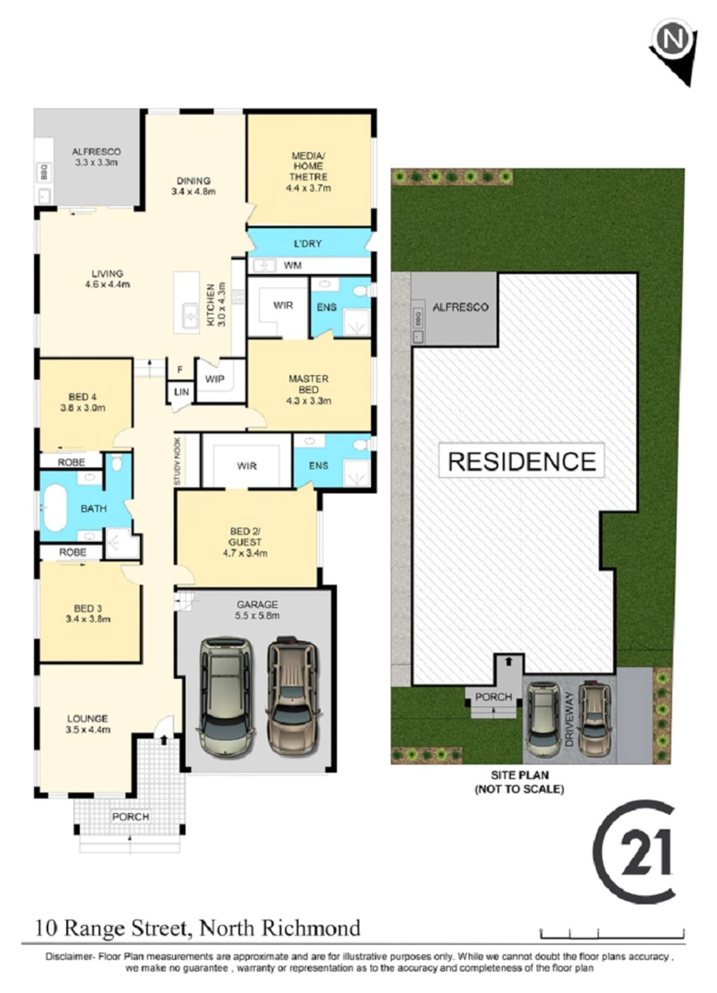 Floorplan of Homely house listing, 10 Range Street, North Richmond NSW 2754