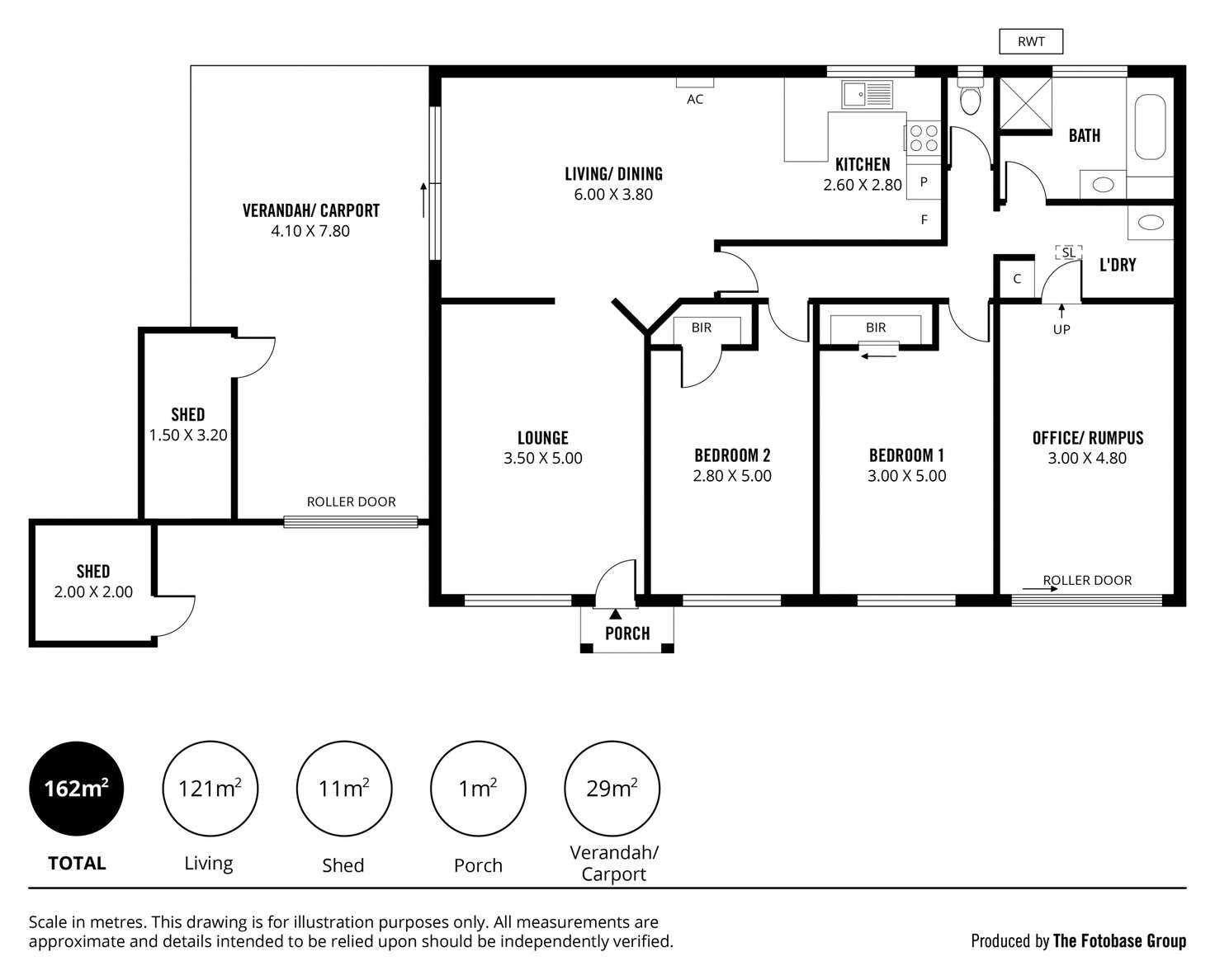 Floorplan of Homely house listing, 1/29 Heathersay Avenue, Aldinga Beach SA 5173