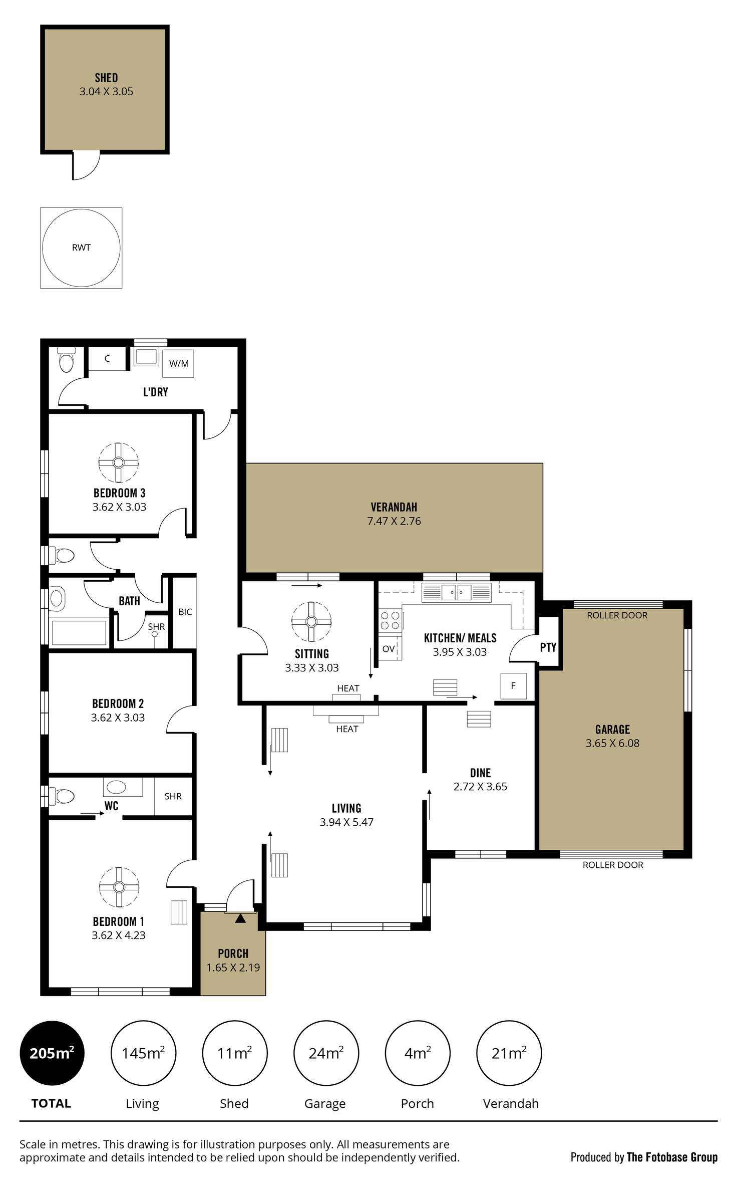 Floorplan of Homely house listing, 38 Halbury Road, Salisbury SA 5108