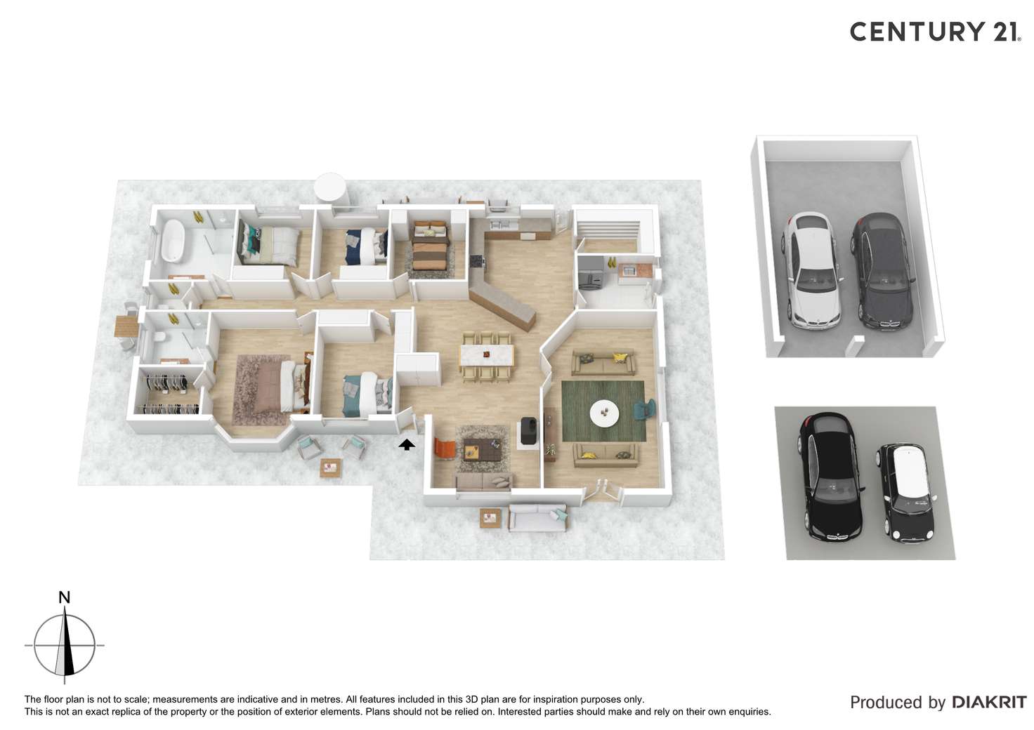 Floorplan of Homely house listing, 23 Murray Drive, Echuca VIC 3564