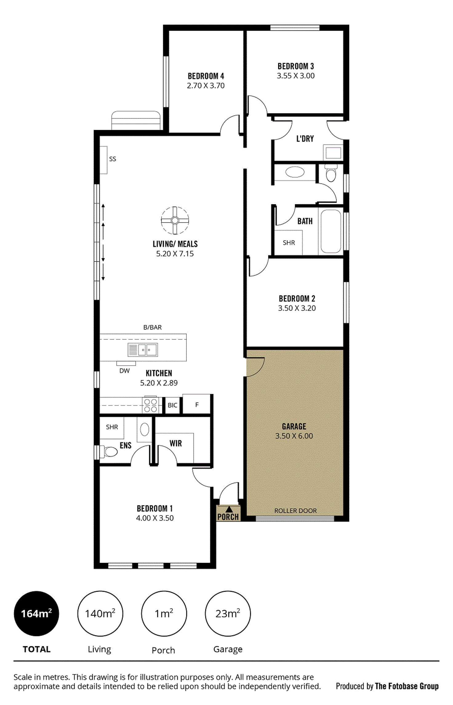 Floorplan of Homely house listing, 18a Gerard Street, Christie Downs SA 5164