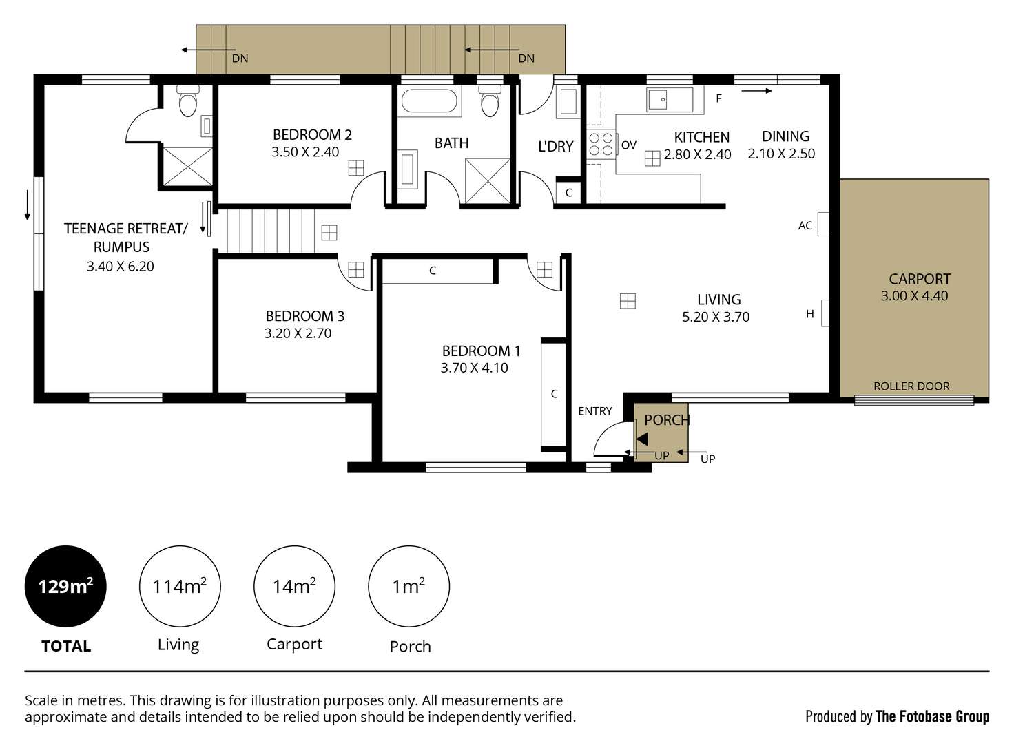 Floorplan of Homely house listing, 4 Sergej Court, Reynella SA 5161