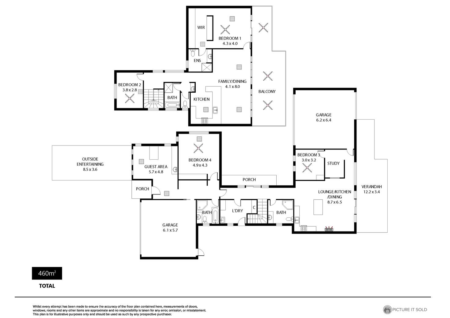 Floorplan of Homely house listing, 69 Beach Street, Grange SA 5022