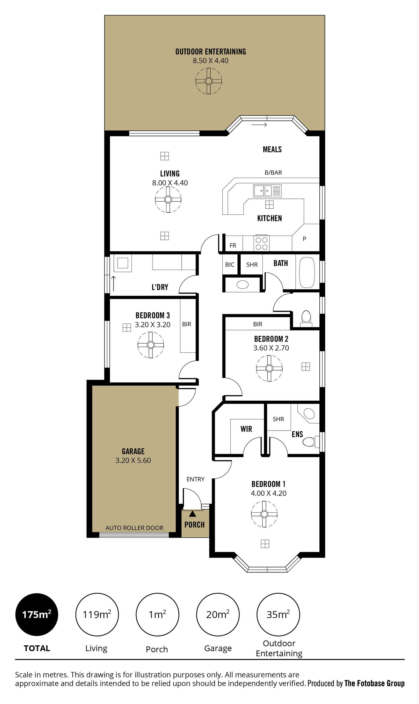 Floorplan of Homely house listing, 54 Addison Road, Black Forest SA 5035