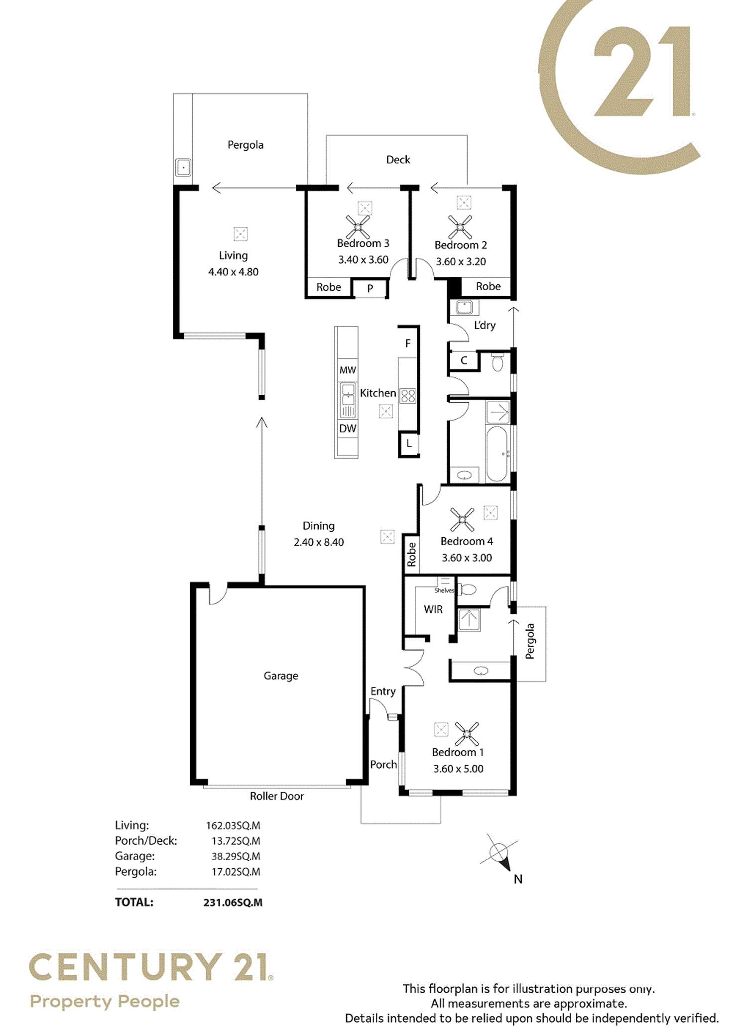 Floorplan of Homely house listing, 5 Roxburgh Crescent, Blakeview SA 5114
